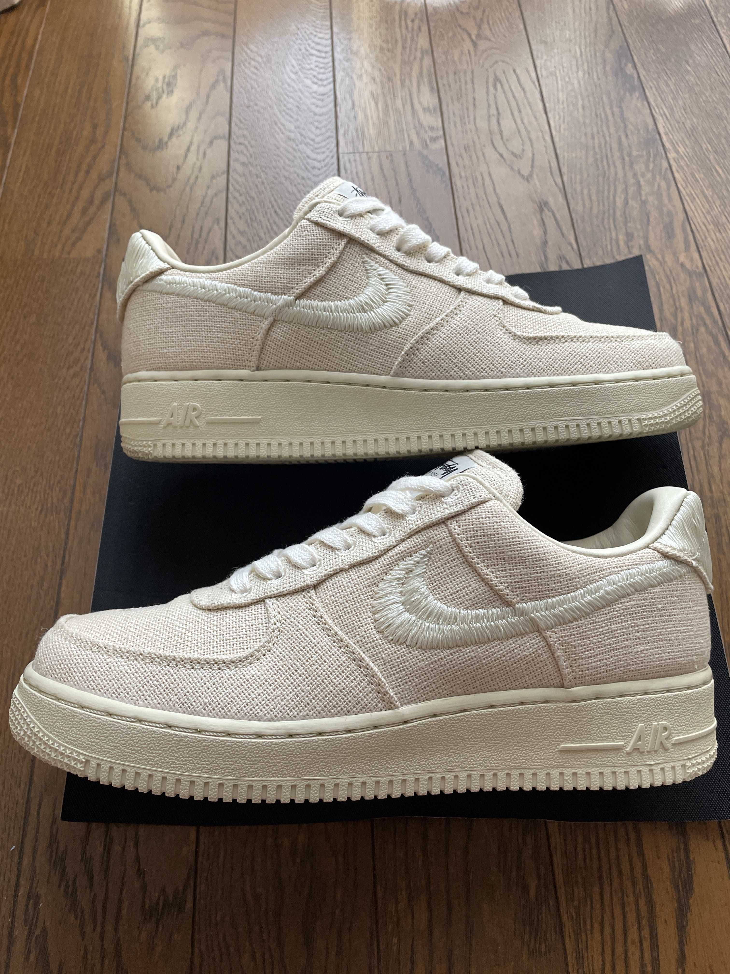 Stussy × Nike Air Force 1 Low "Fossil Stone"