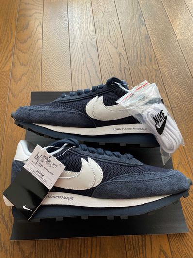 Fragment × sacai × Nike LD Waffle "Blackended Blue"