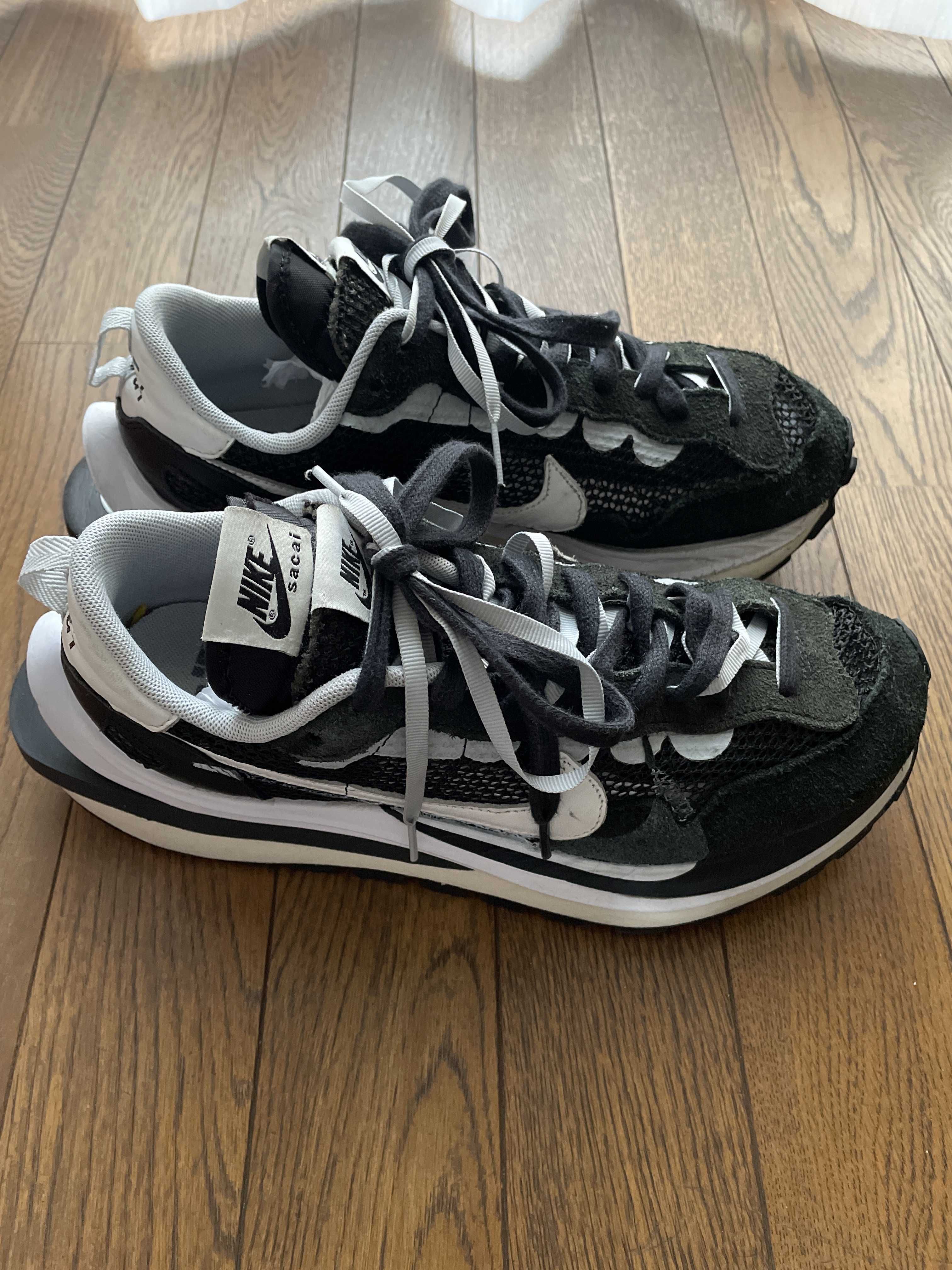 sacai × Nike Vapor Waffle "Black and White"