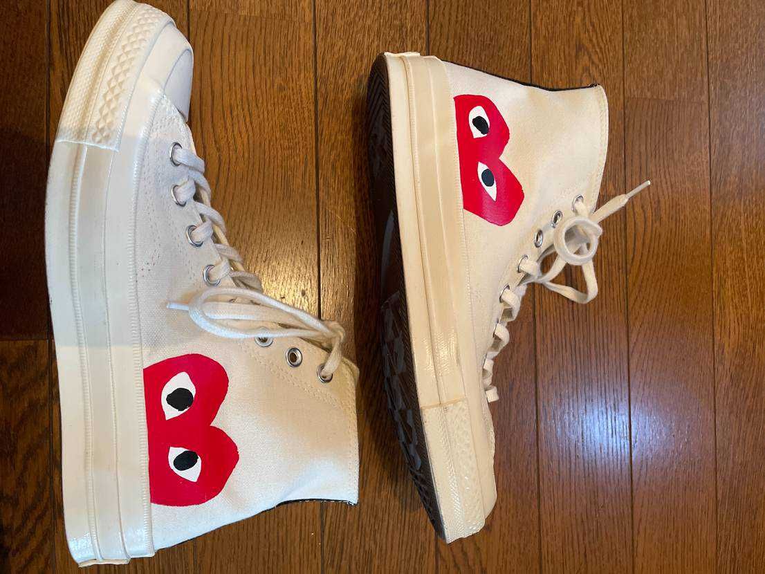 PLAY COMME des GARCONS × Converse All Star Hi "White"