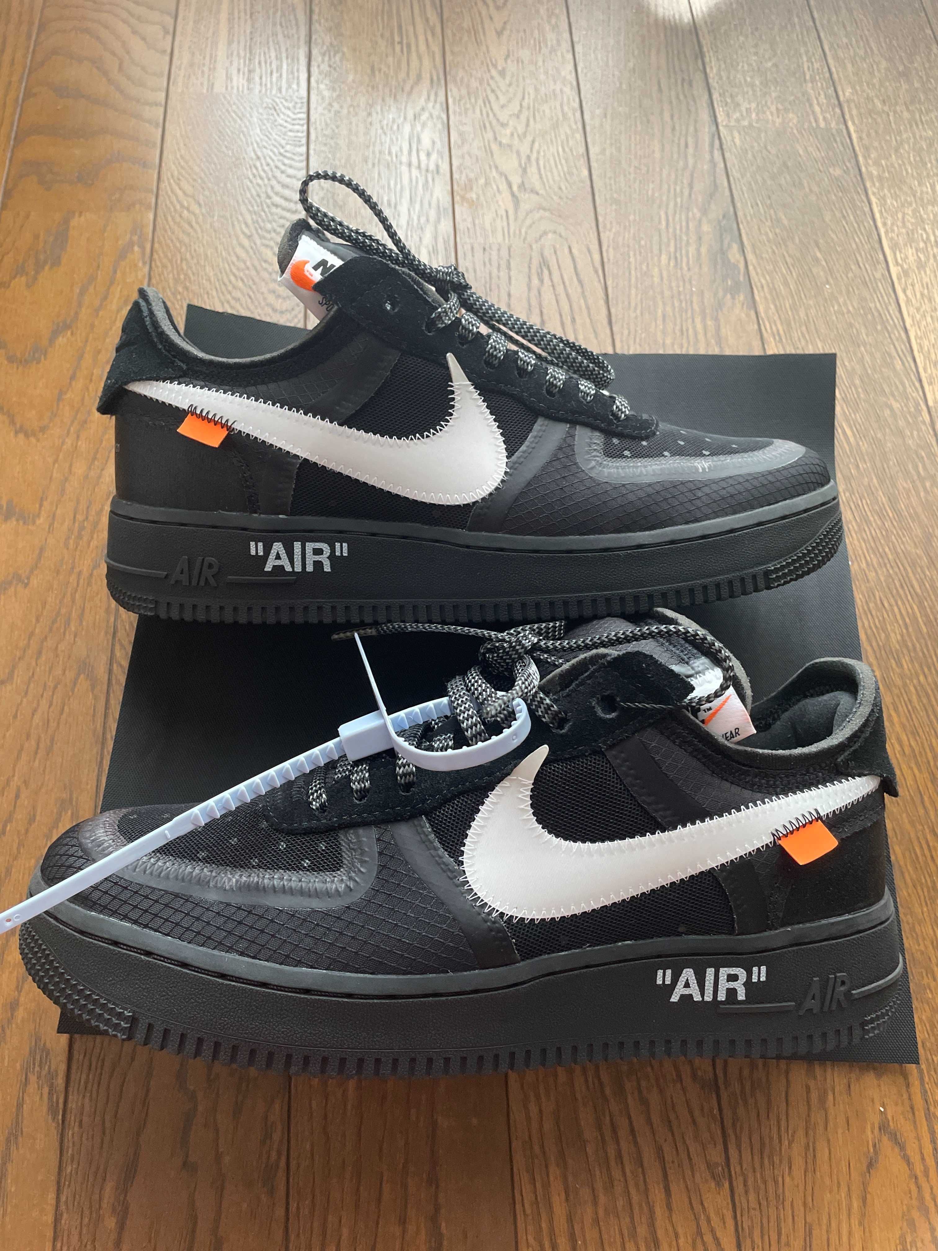 Off-White × Nike Air Force 1 Low "Black"