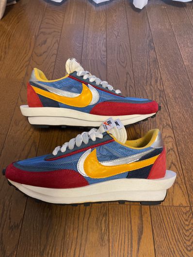 sacai × Nike LDV Waffle "Red/Blue"
