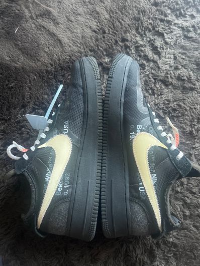 Off-White × Nike Air Force 1 Low "Black"