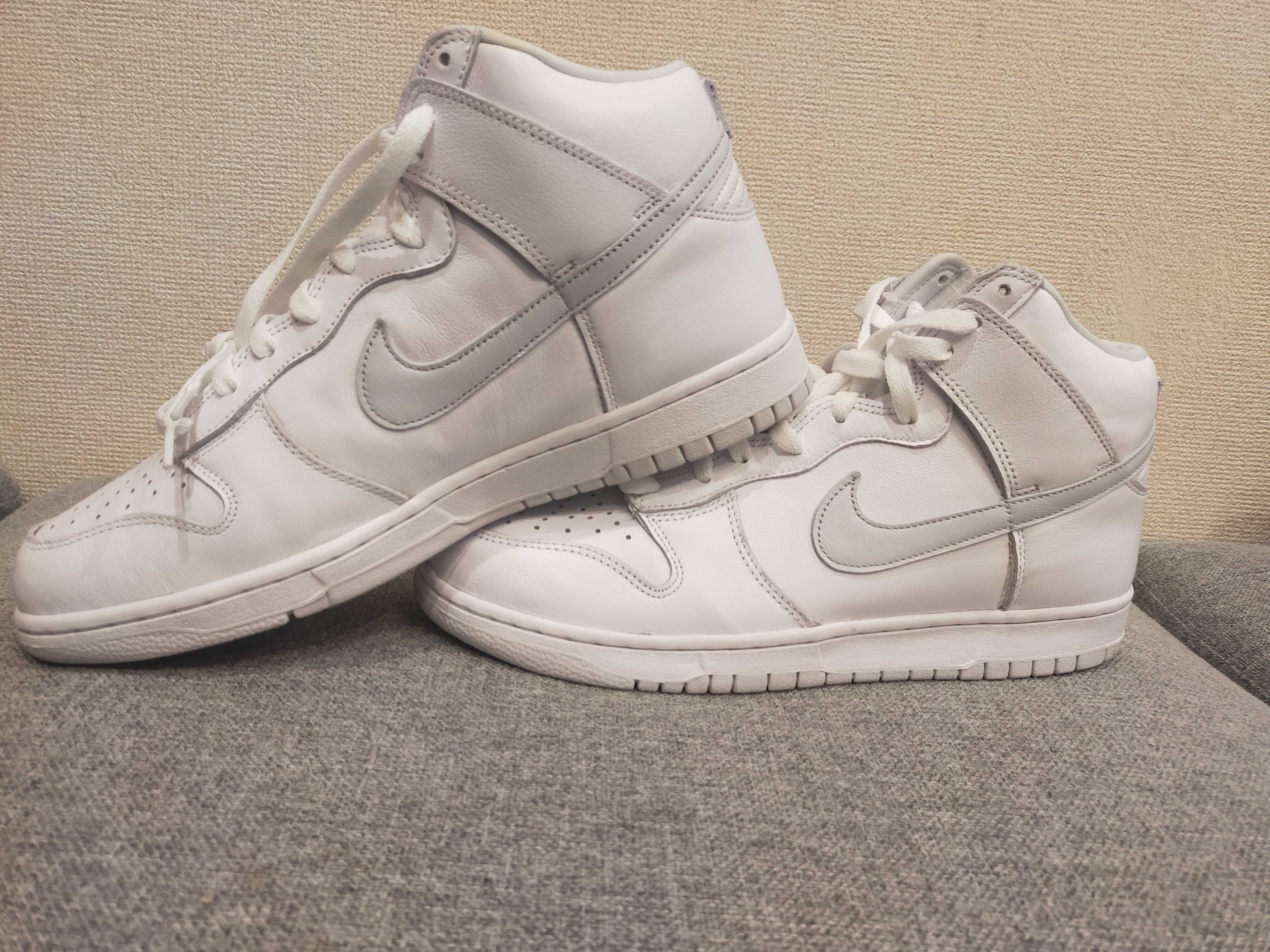 Nike Dunk High "Pure Platinum"
