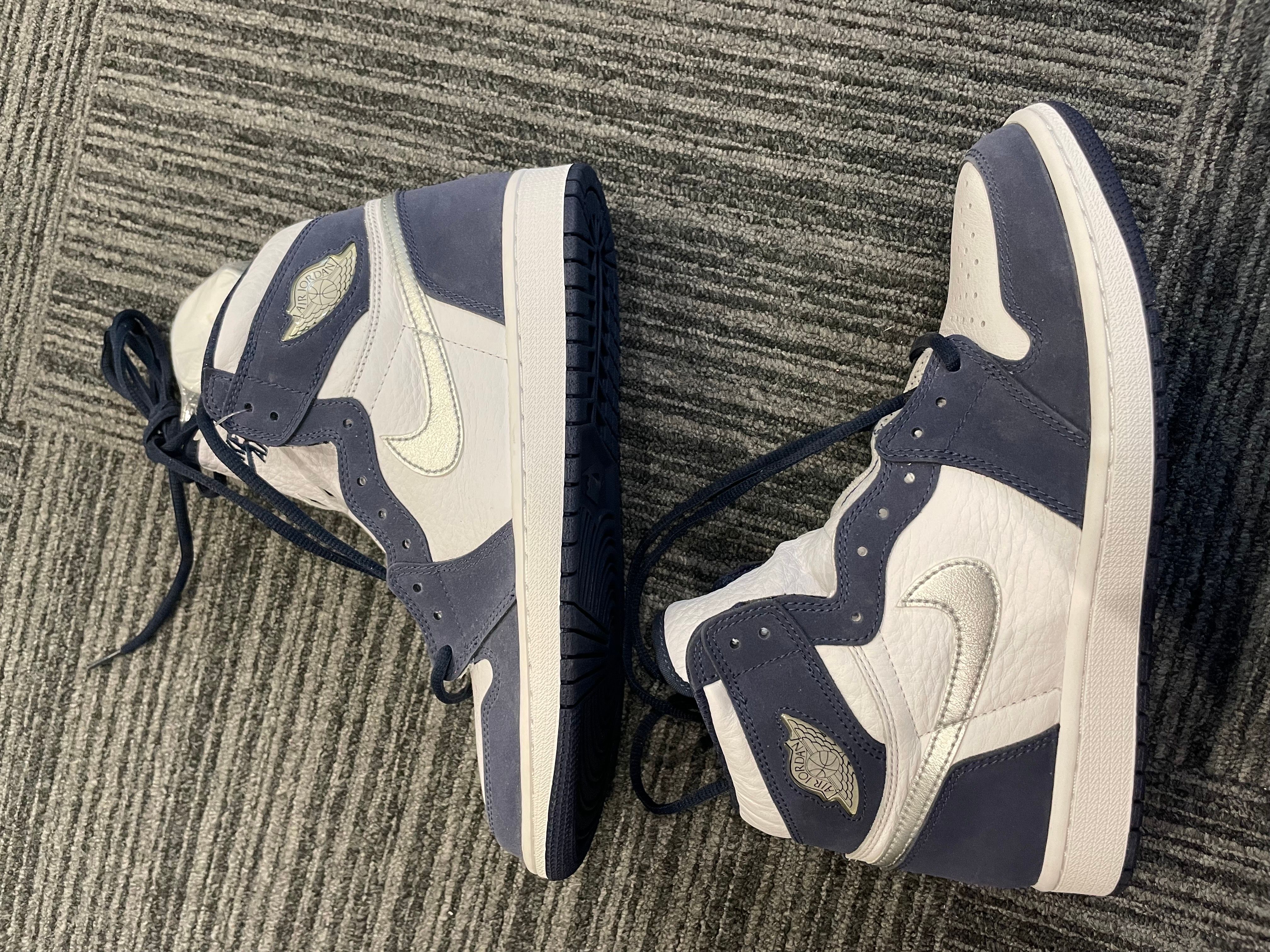 Nike Air Jordan 1 High OG CO.JP "White/Midnight Navy" (2020)(ブリーフケースなし)
