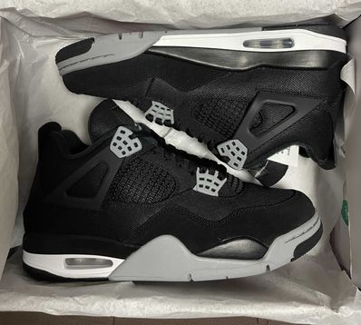 Nike Air Jordan 4 SE "Black and Light Steel"