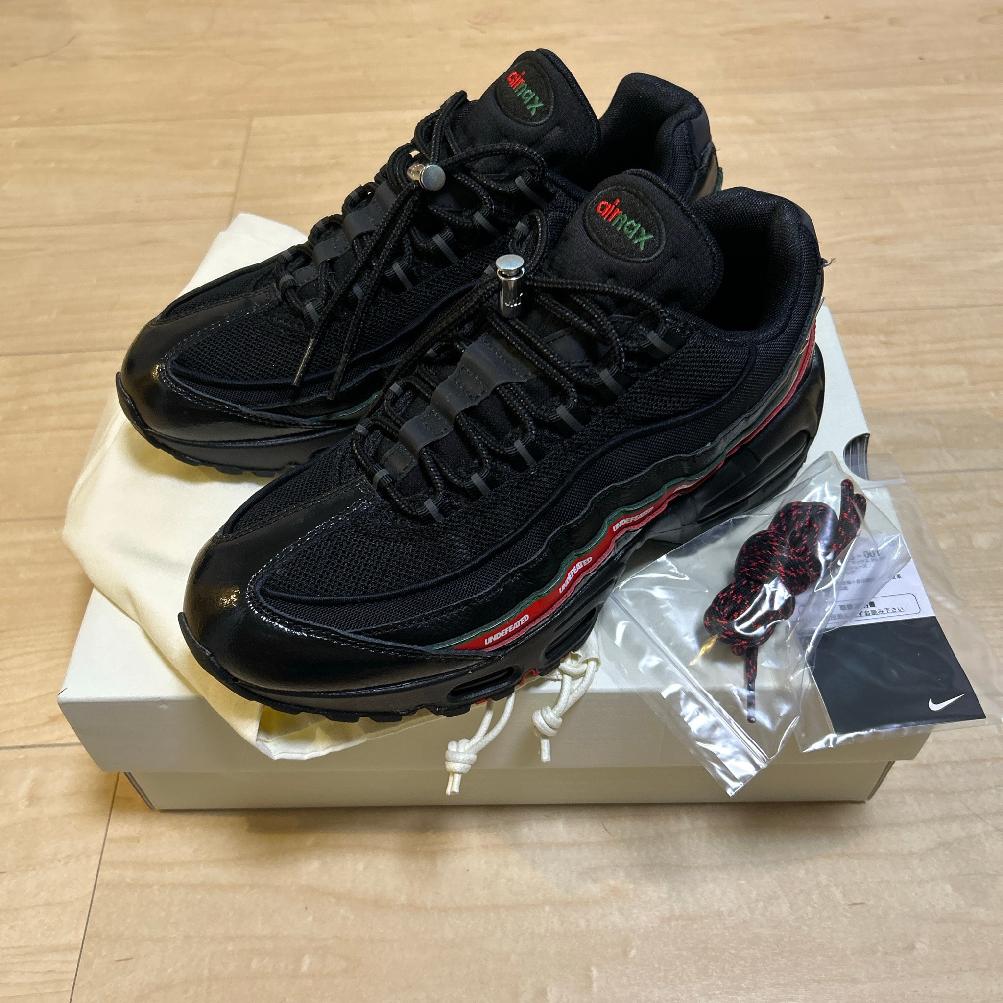 UNDEFEATED × Nike Air Max 95 SP "Black"