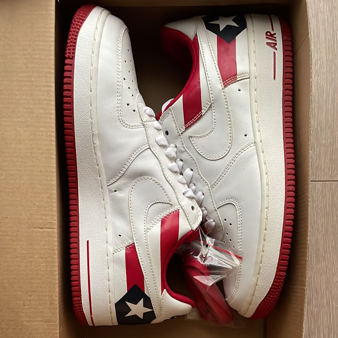激レア【送料無料】NIKE☆エアフォース1 プエルトリコ☆26センチ AIR FORCE 1 PREMIUM ナイキ 26 新品 プエルトリコ