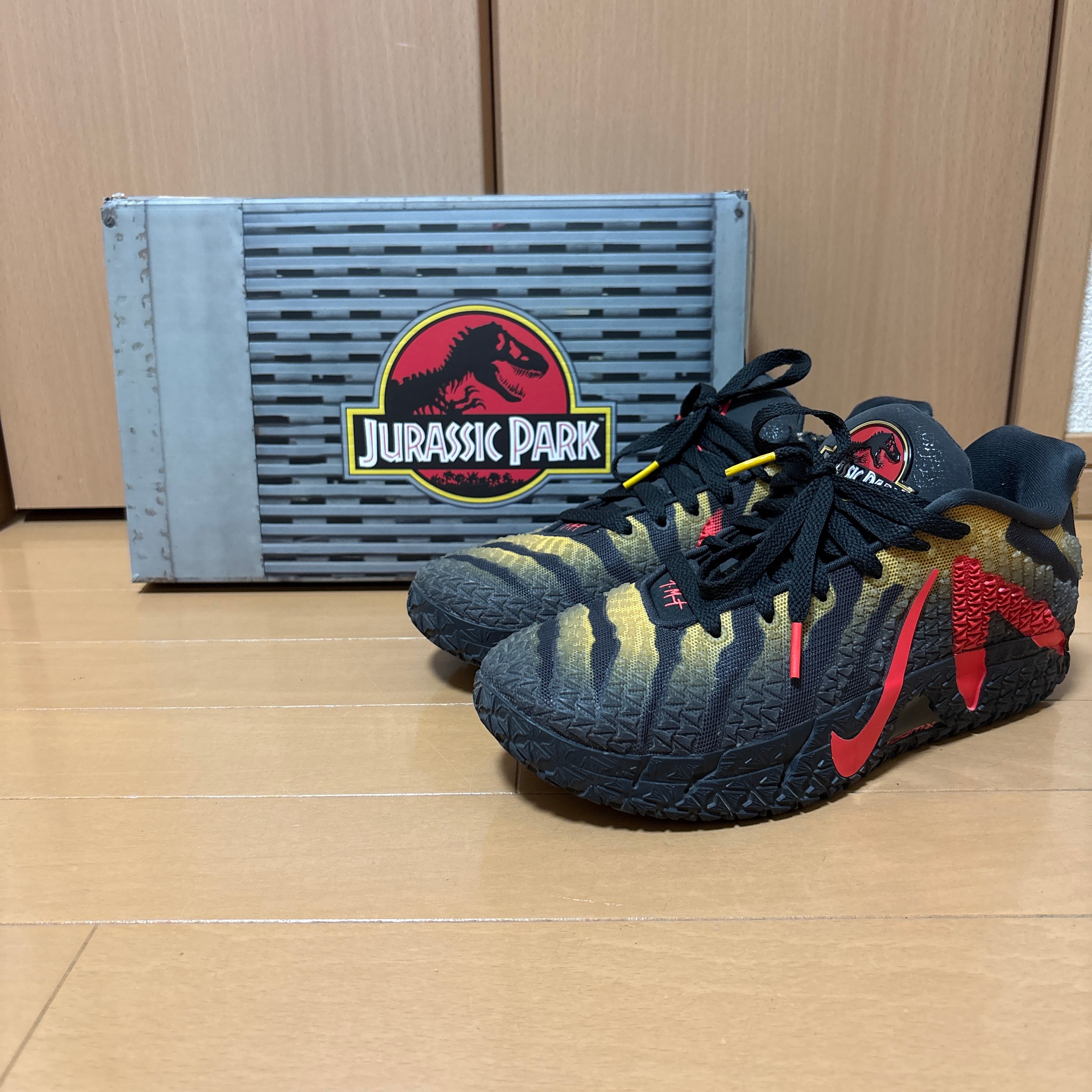 Jurassic Park × Nike Ja 3 "Raptor" (IU7239-001/IU7240-001)