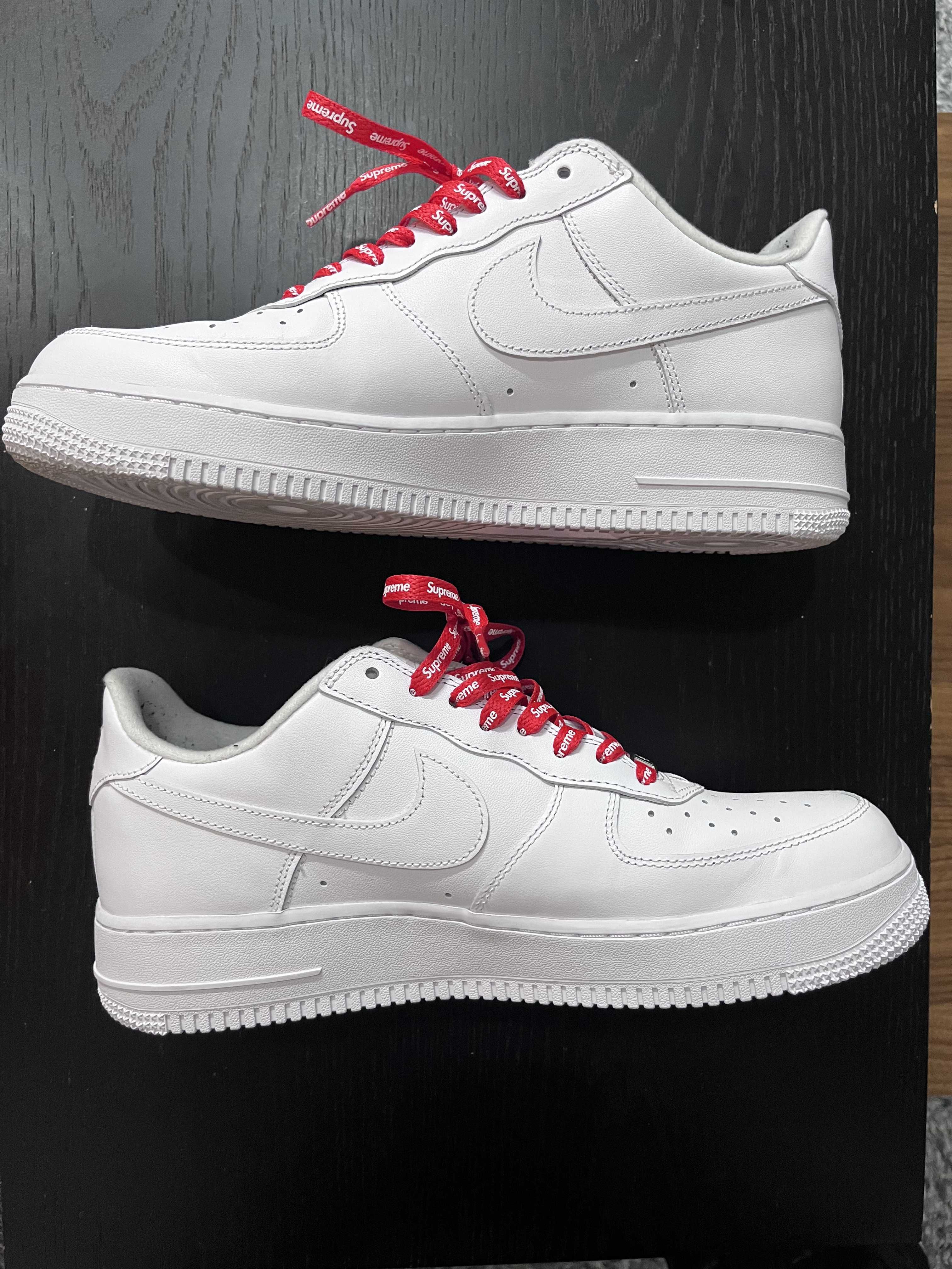 Supreme × Nike Air Force 1 Low "White"