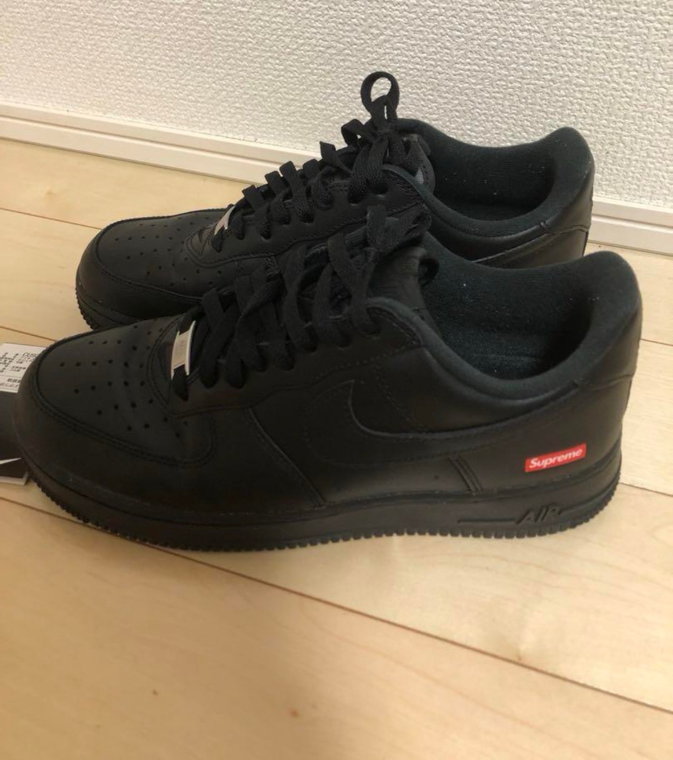 Supreme × Nike Air Force 1 Low "Black"