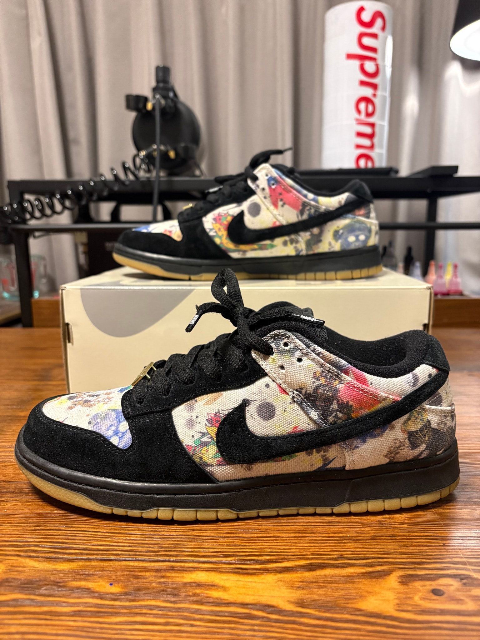 Supreme × Nike SB Dunk Low "Rammellzee"