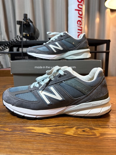 SSZ × Akio Hasegawa × New Balance 990V5 "Gray"