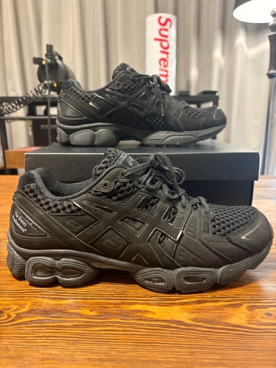 ENNOY × Stylistshibutsu × Asics Gel-Nimbus 9 GORE-TEX "Triple Black"