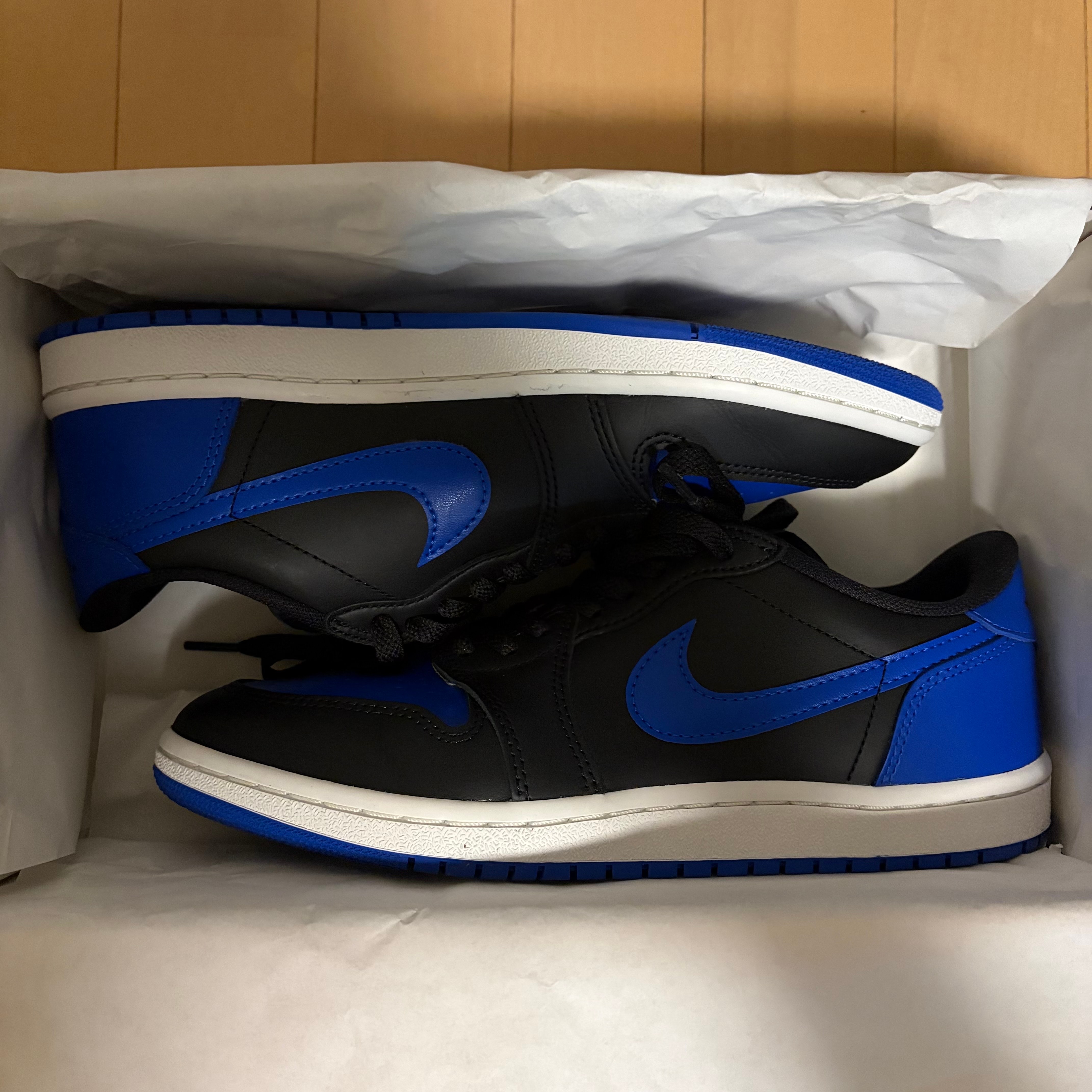 Nike Air Jordan 1 Low '85 "Black and Royal Blue"