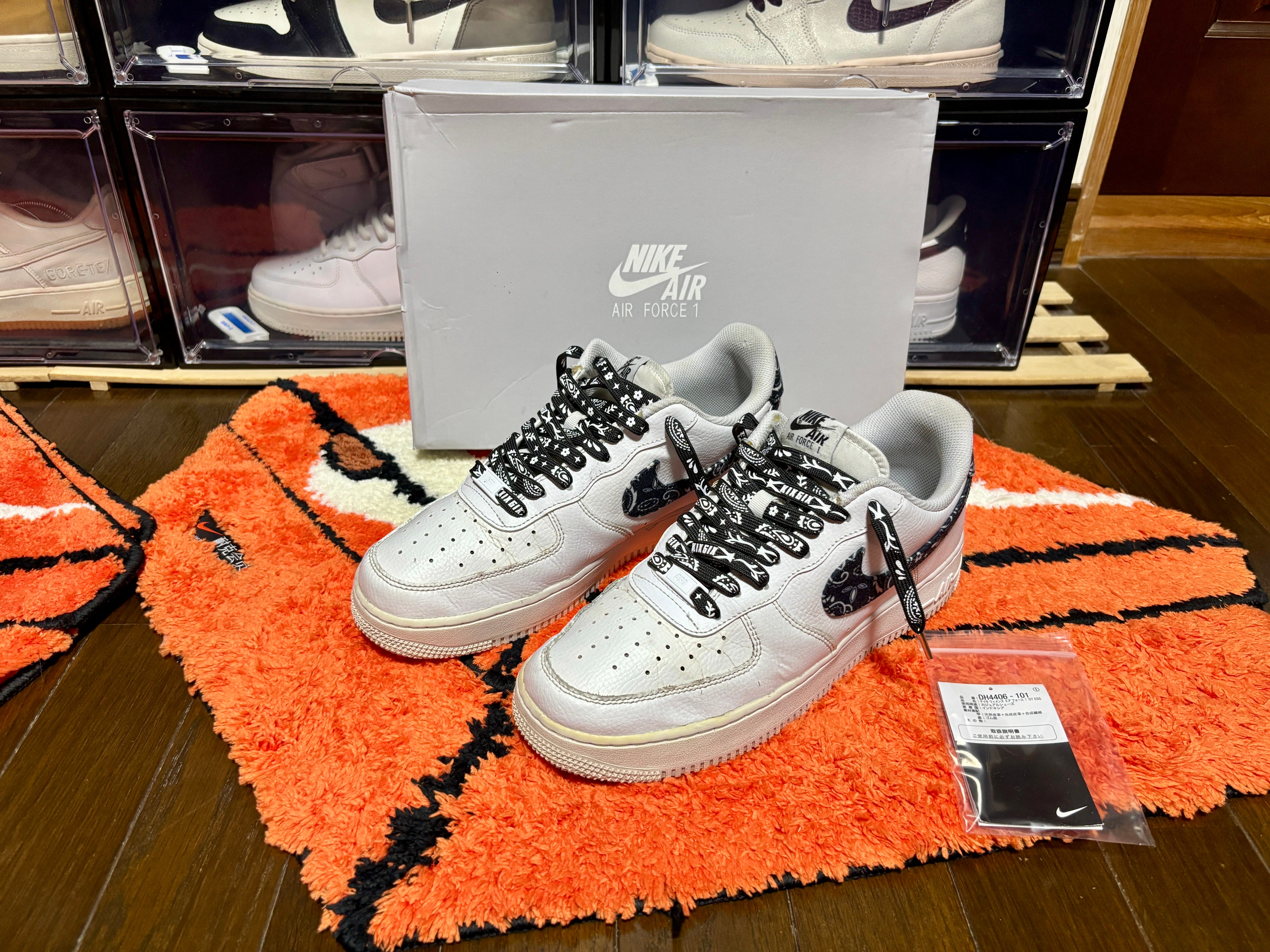 Nike Women's Air Force 1 Low '07 Essential "Black Paisley"