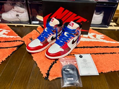 Spider-Man × Nike Air Jordan 1 Retro High OG SP "Spider-Man: Across the Spider-Verse/University Red"