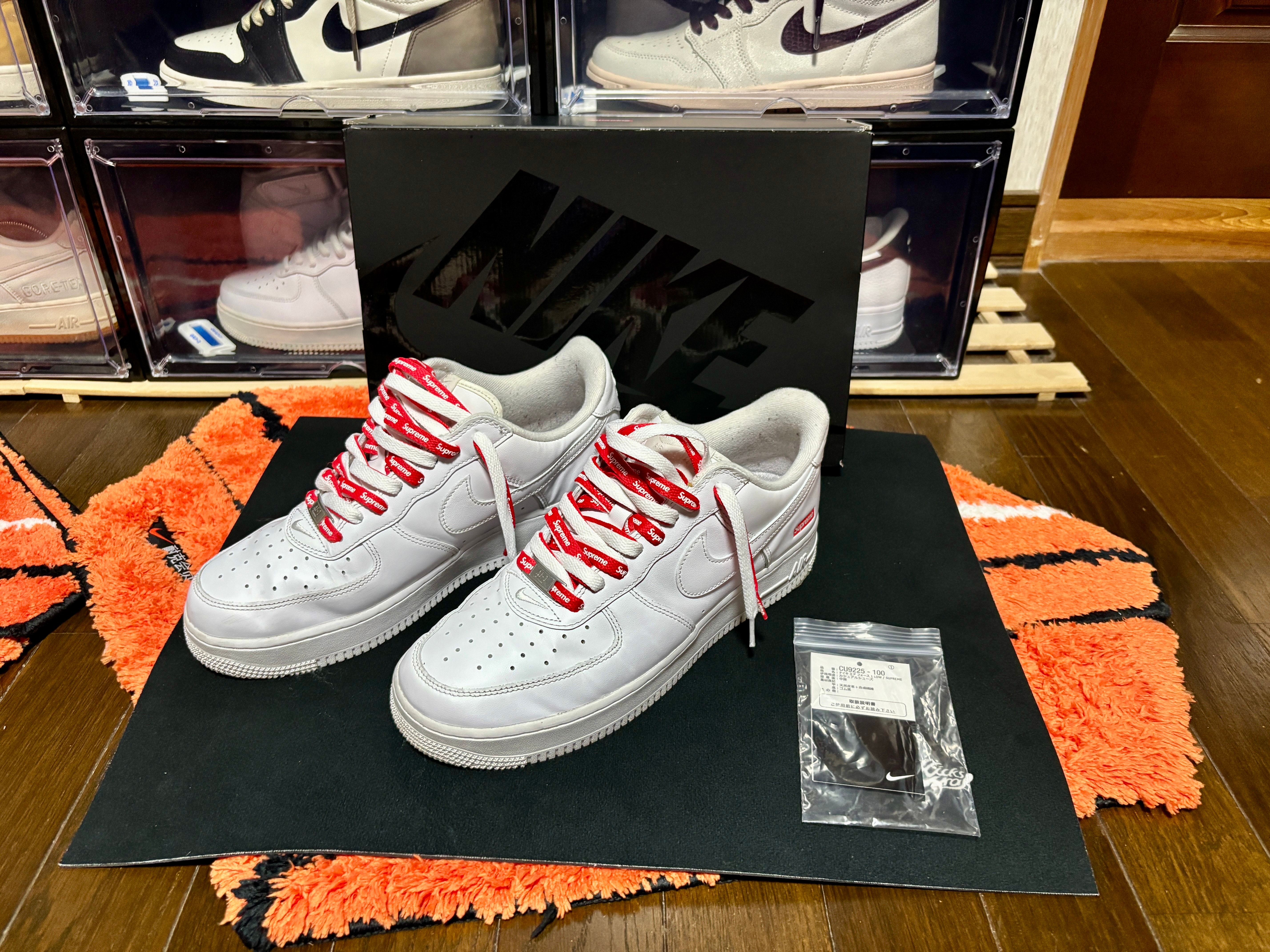 Supreme × Nike Air Force 1 Low 