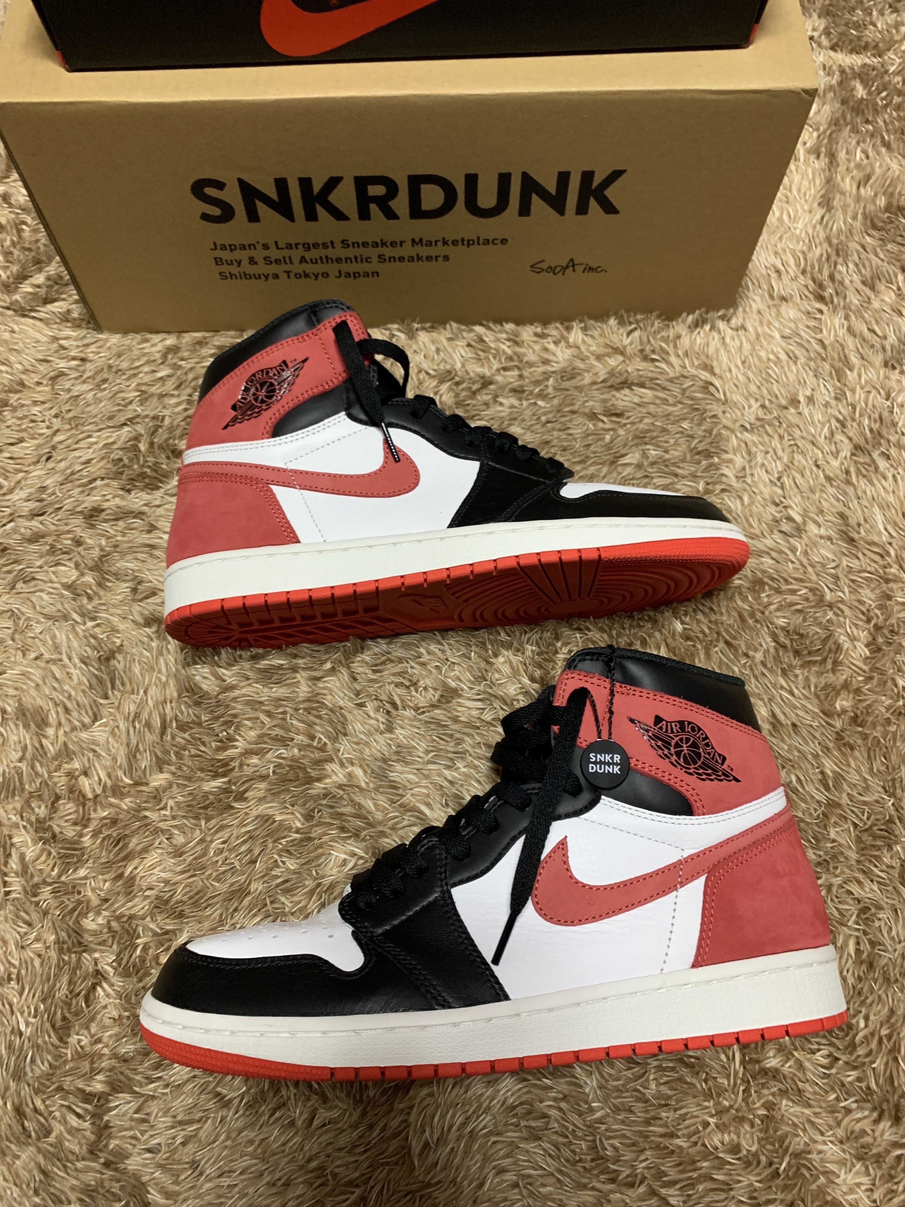 NIKE AIR JORDAN 1 RETRO HIGH "TRACK RED"