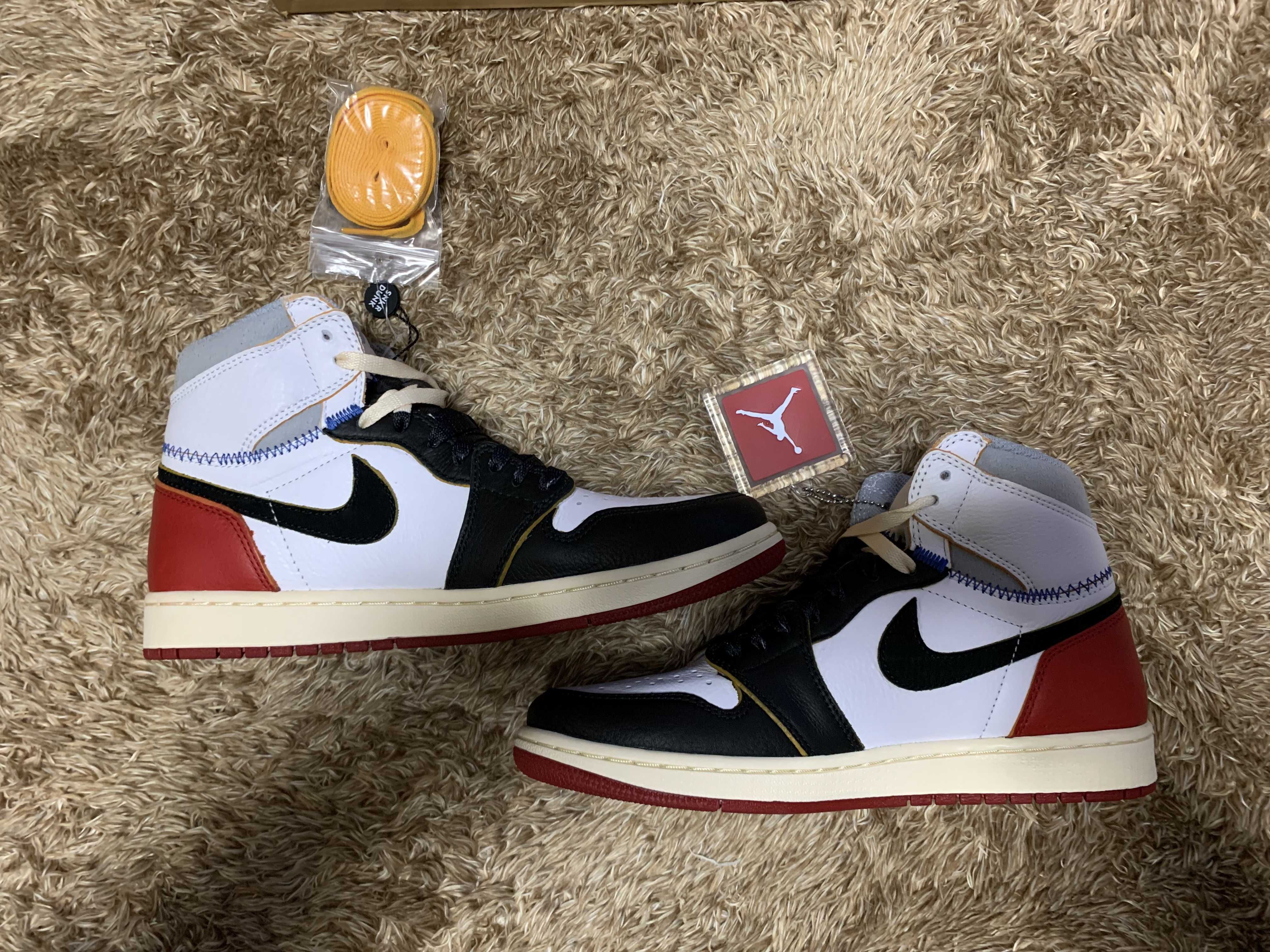 UNION × Nike Air Jordan 1 Retro High OG NRG "Varsity Red/Wolf Grey"