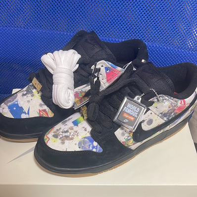 Supreme × Nike SB Dunk Low "Rammellzee"