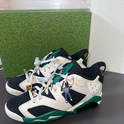 Eastside Golf × Nike Air Jordan 6 Low Golf "White/Malachite/1961"