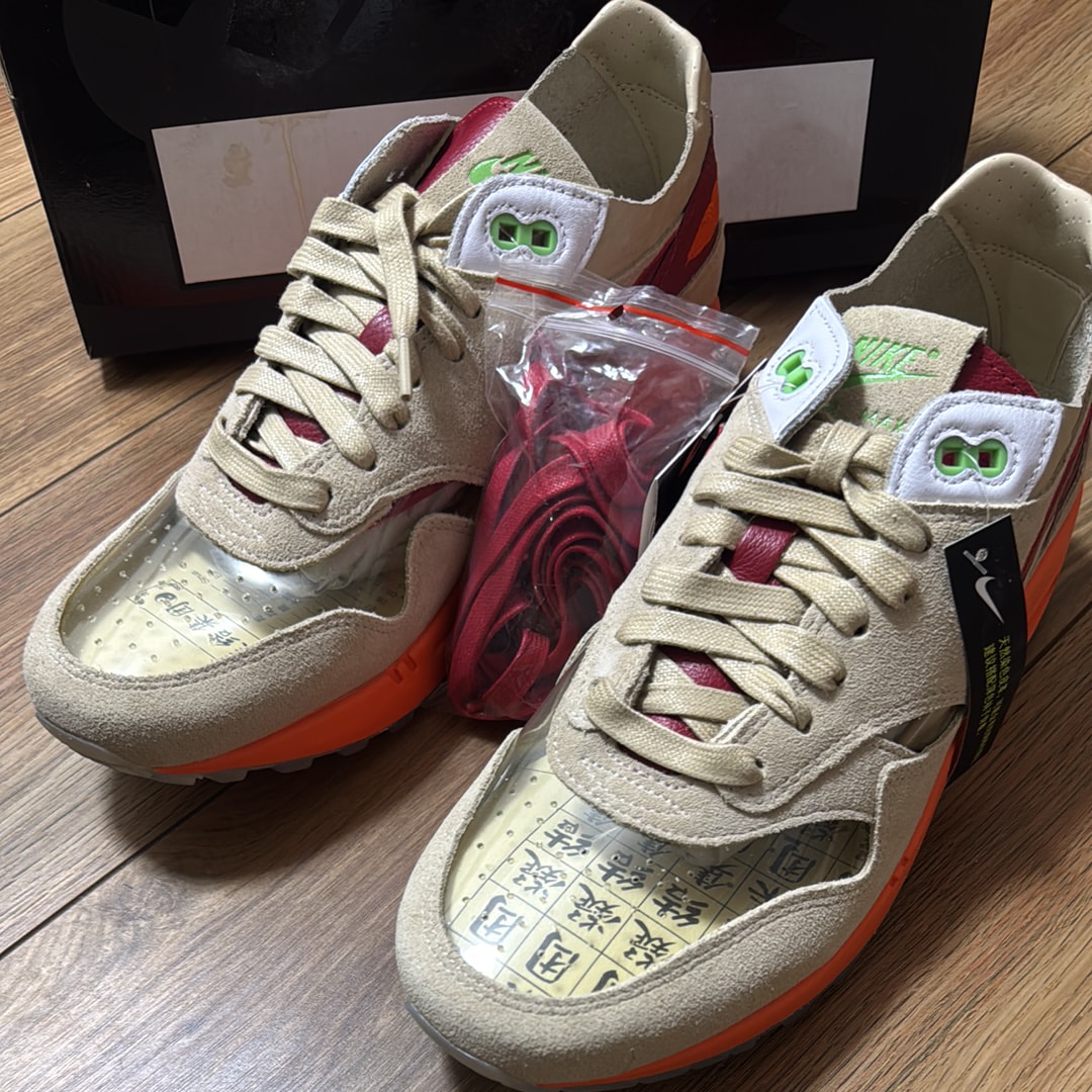 クロット × ナイキ エアマックス1 "キス オブ デス" (2021)