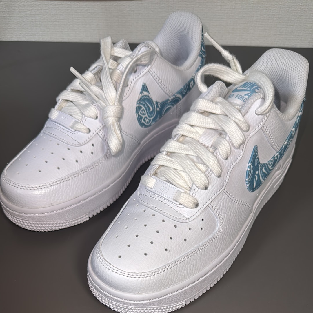 Nike Women's Air Force 1 Low '07 Essential "Blue Paisley"