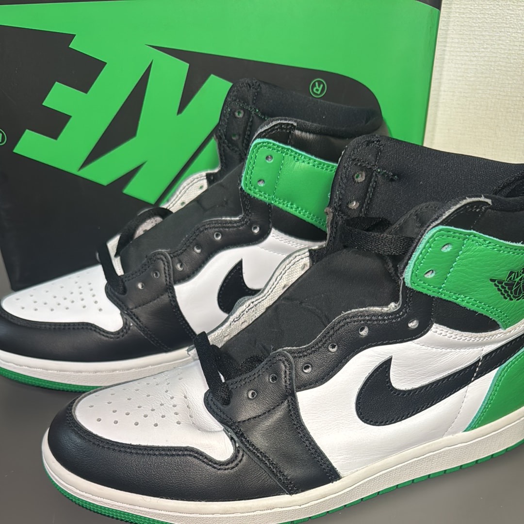 Nike Air Jordan 1 Retro High OG "Celtics/Black and Lucky Green" (2023)