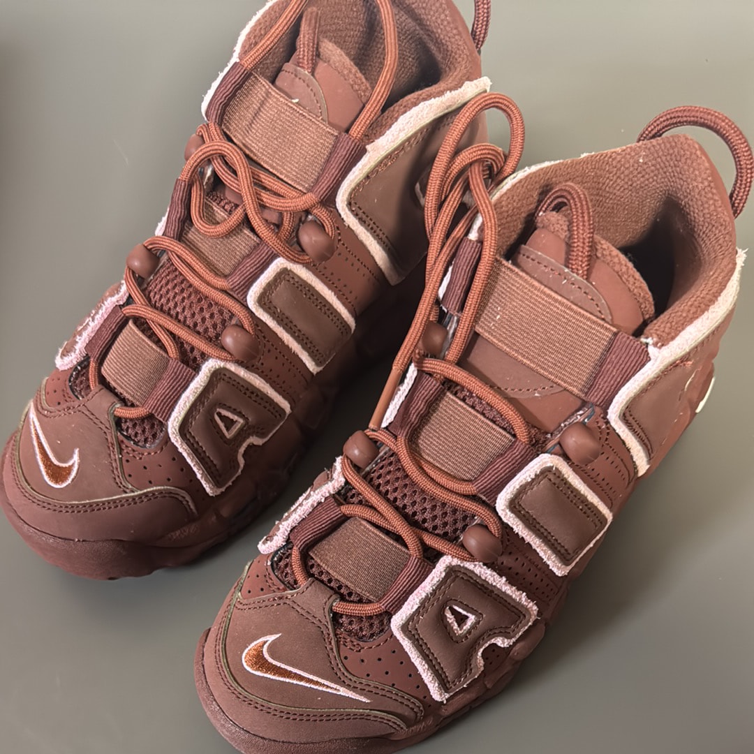 Nike Air More Uptempo '96 "Dark Pony and Soft Pink"