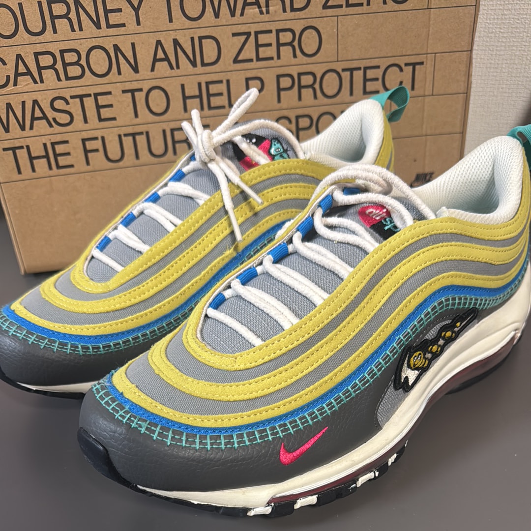 ナイキ エアマックス97 エア スプラング "アイアングレー"