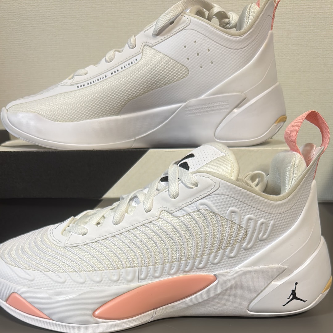 ナイキ ジョーダン ルカ1 "ホワイト/ブリーチド コーラル/セサミ/ブラック"