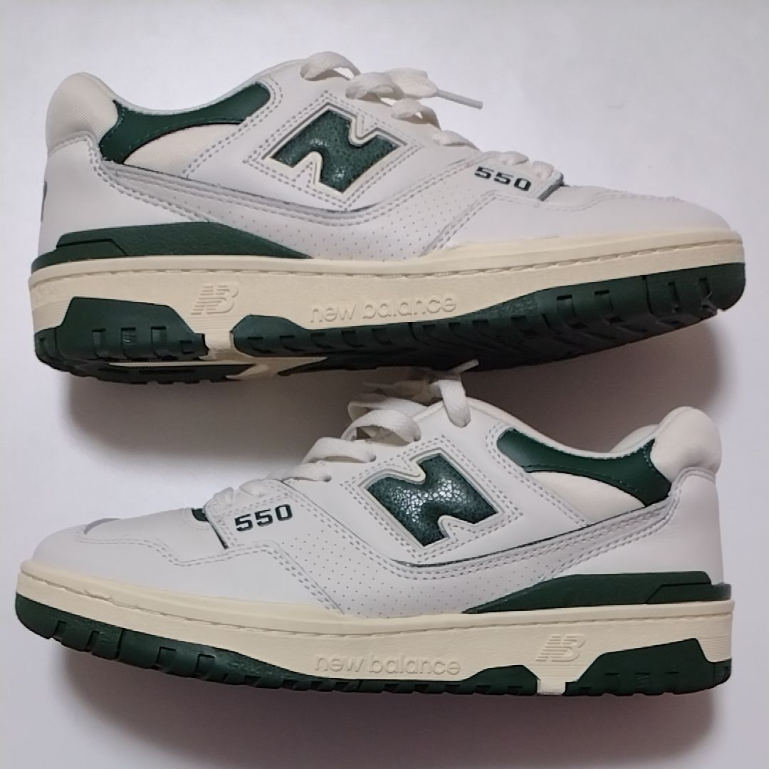 Aime Leon Dore × New Balance 550 "White/Green"