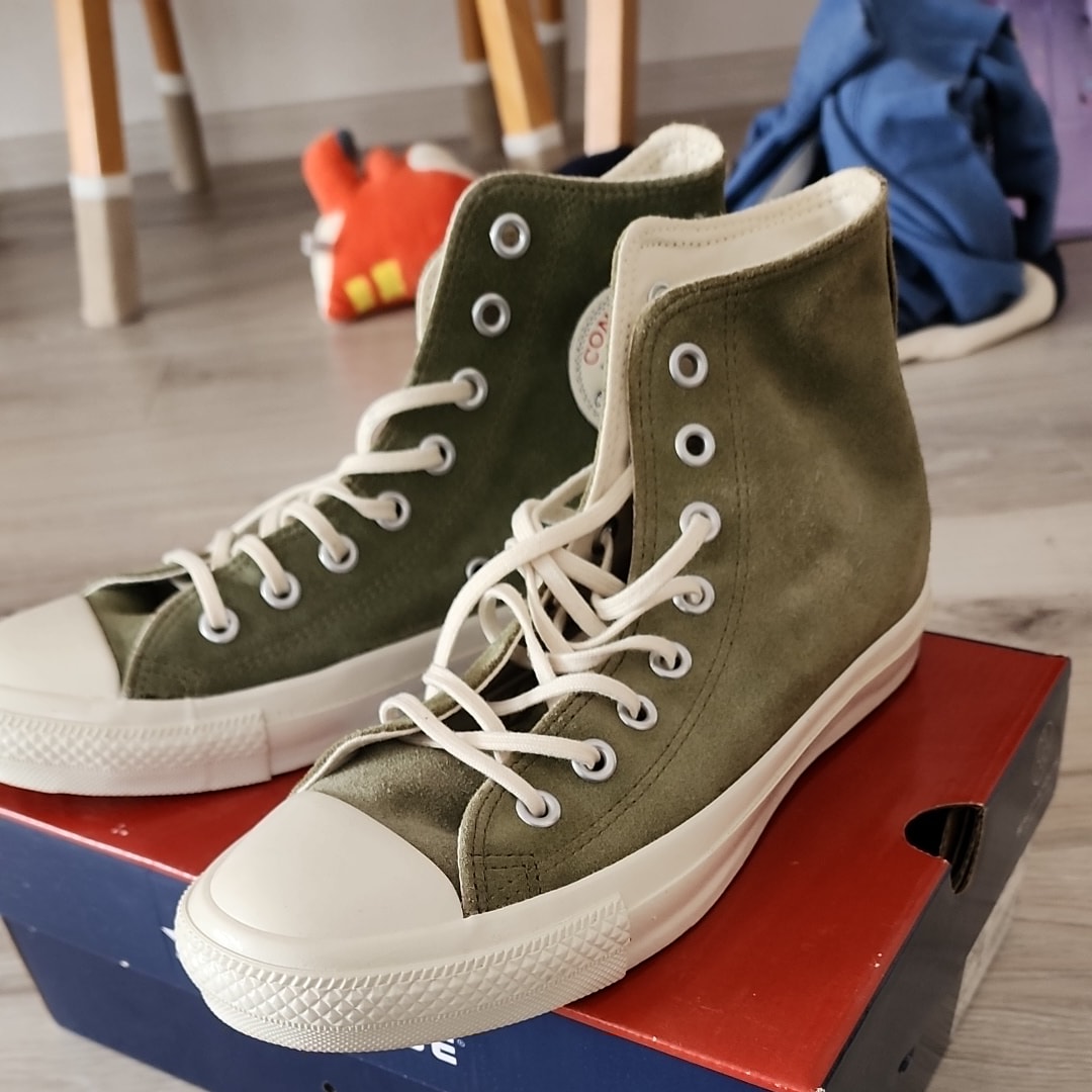 BEAUTY&YOUTH Exclusive Converse Women's All Star US Patchwork Hi "MD.Brown"