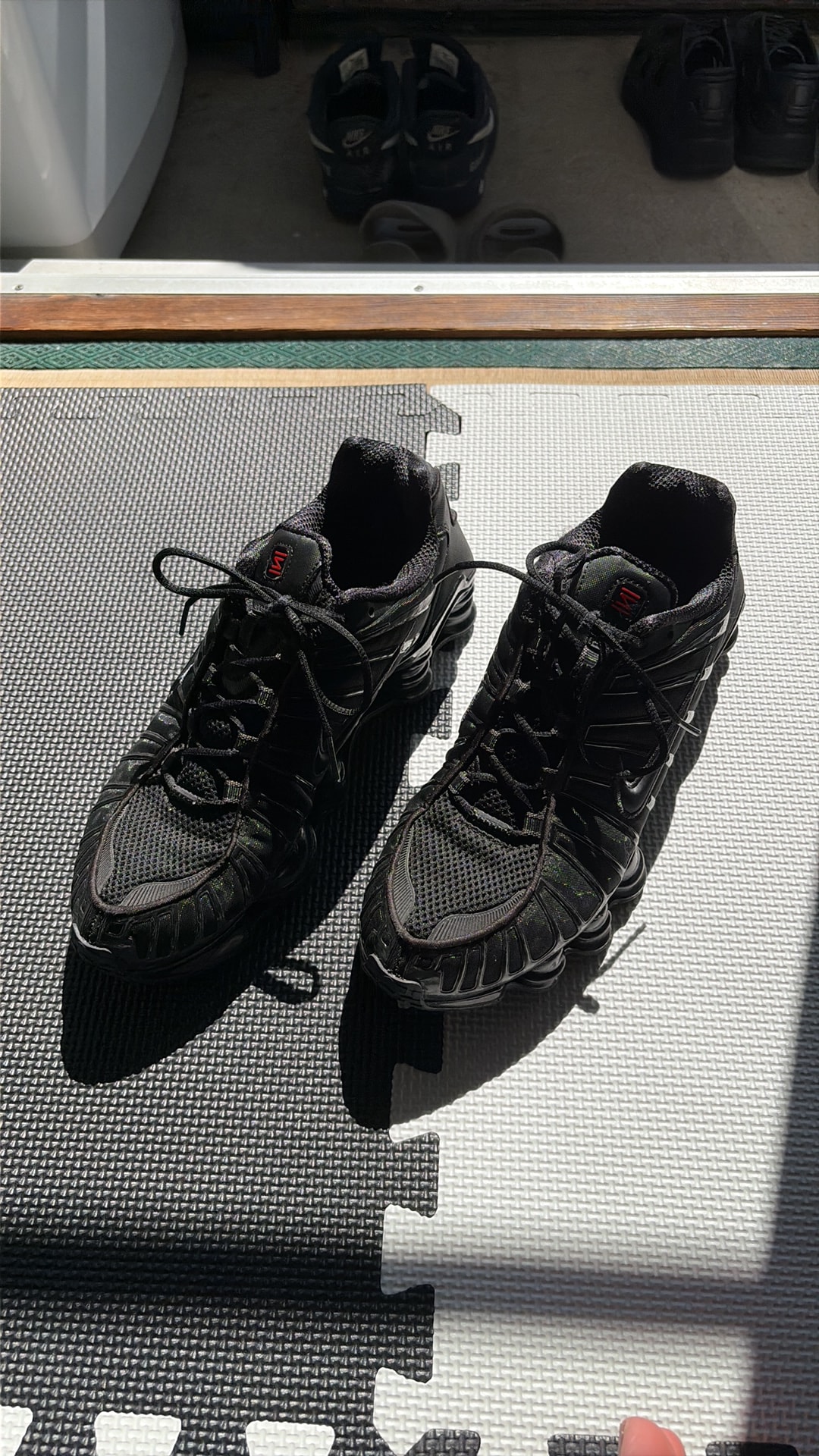 Nike Women's Shox TL "Black and Max Orange"