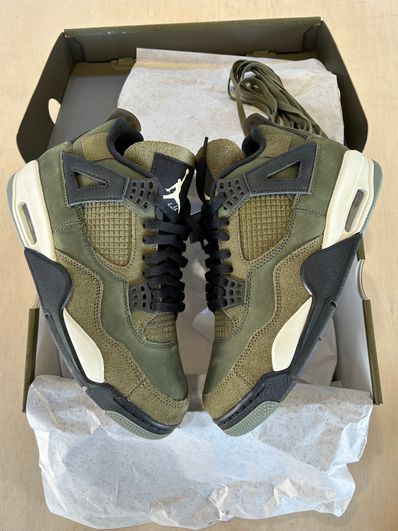 Nike Air Jordan 4 Retro SE Craft "Olive"