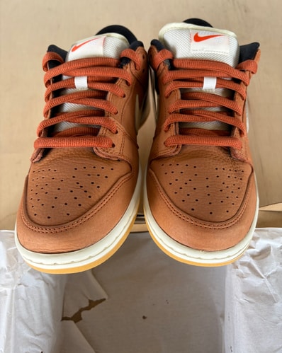 Nike SB Orange Label Dunk Low PRO ISO "Dark Russet"