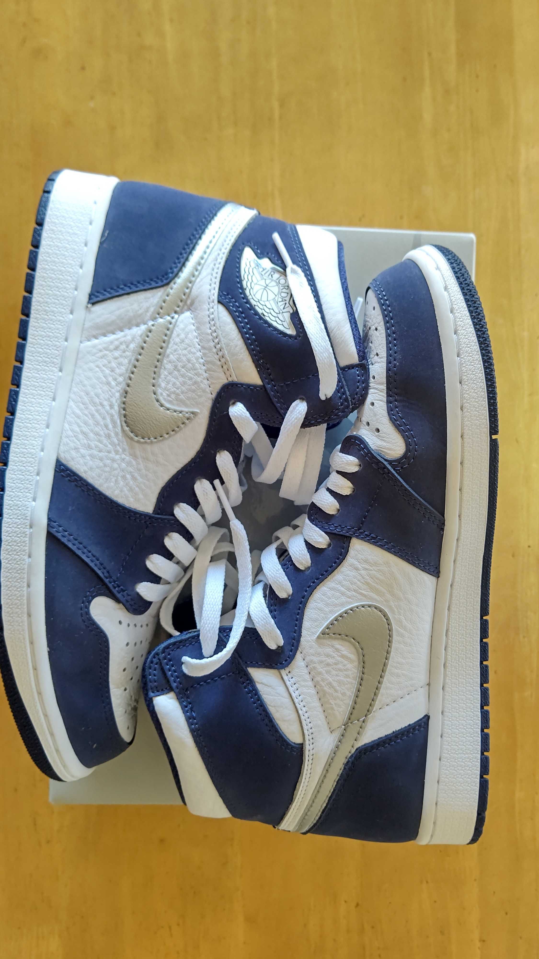 Nike Air Jordan 1 High OG CO.JP "White/Midnight Navy" (2020)(ブリーフケースなし)