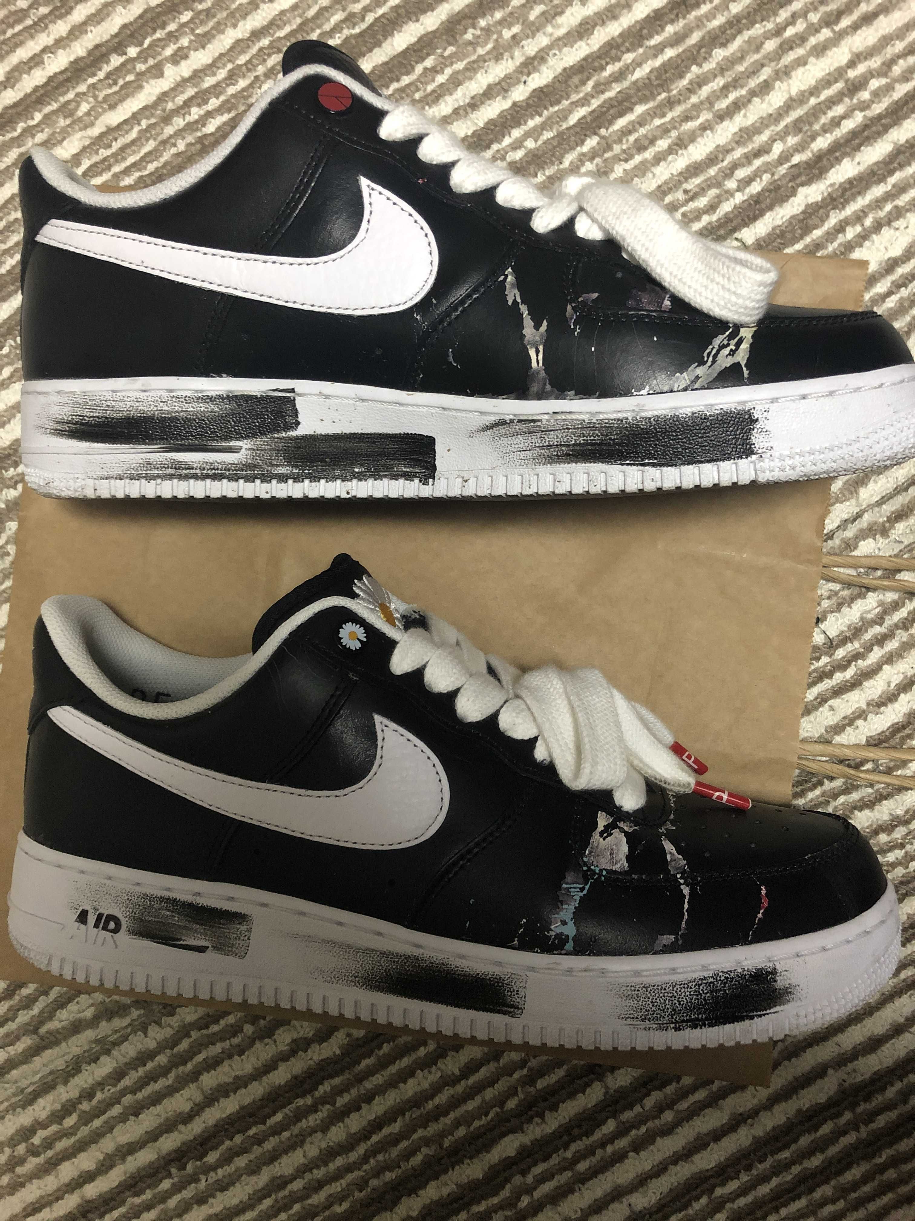 PEACEMINUSONE × Nike Air Force 1 Low Para Noise "Black" / G-DRAGON