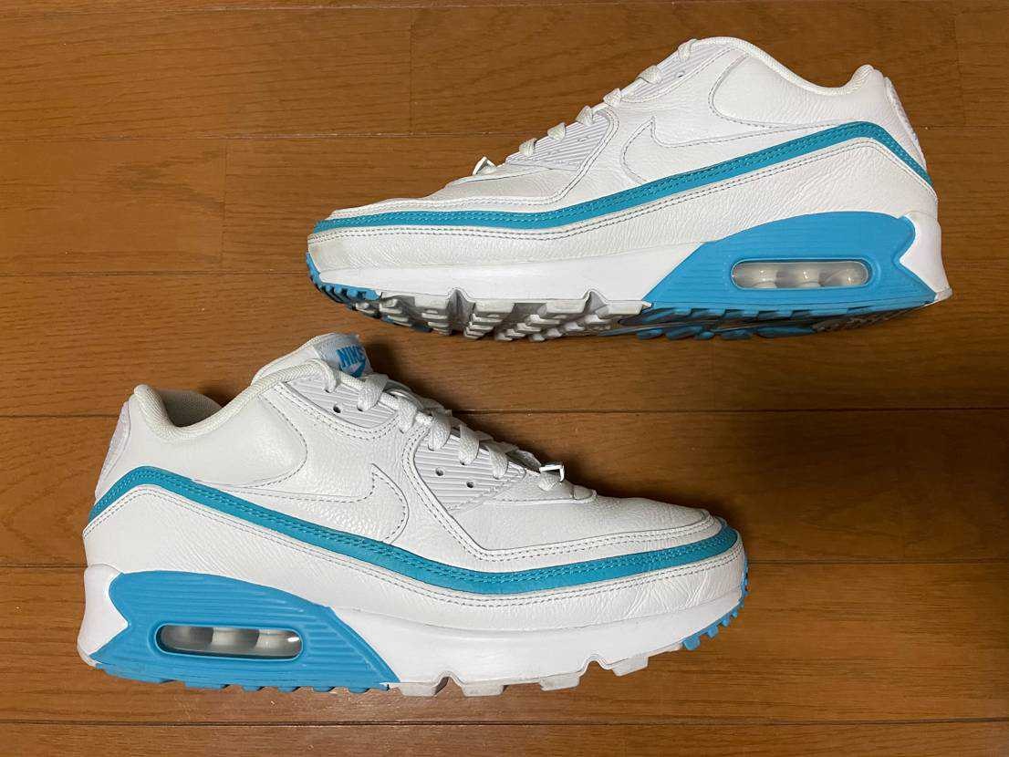 UNDEFEATED × Nike Air Max 90 "White/Blue"