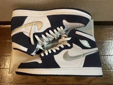 Nike Air Jordan 1 High OG CO.JP "White/Midnight Navy" (2020)(ブリーフケースなし)