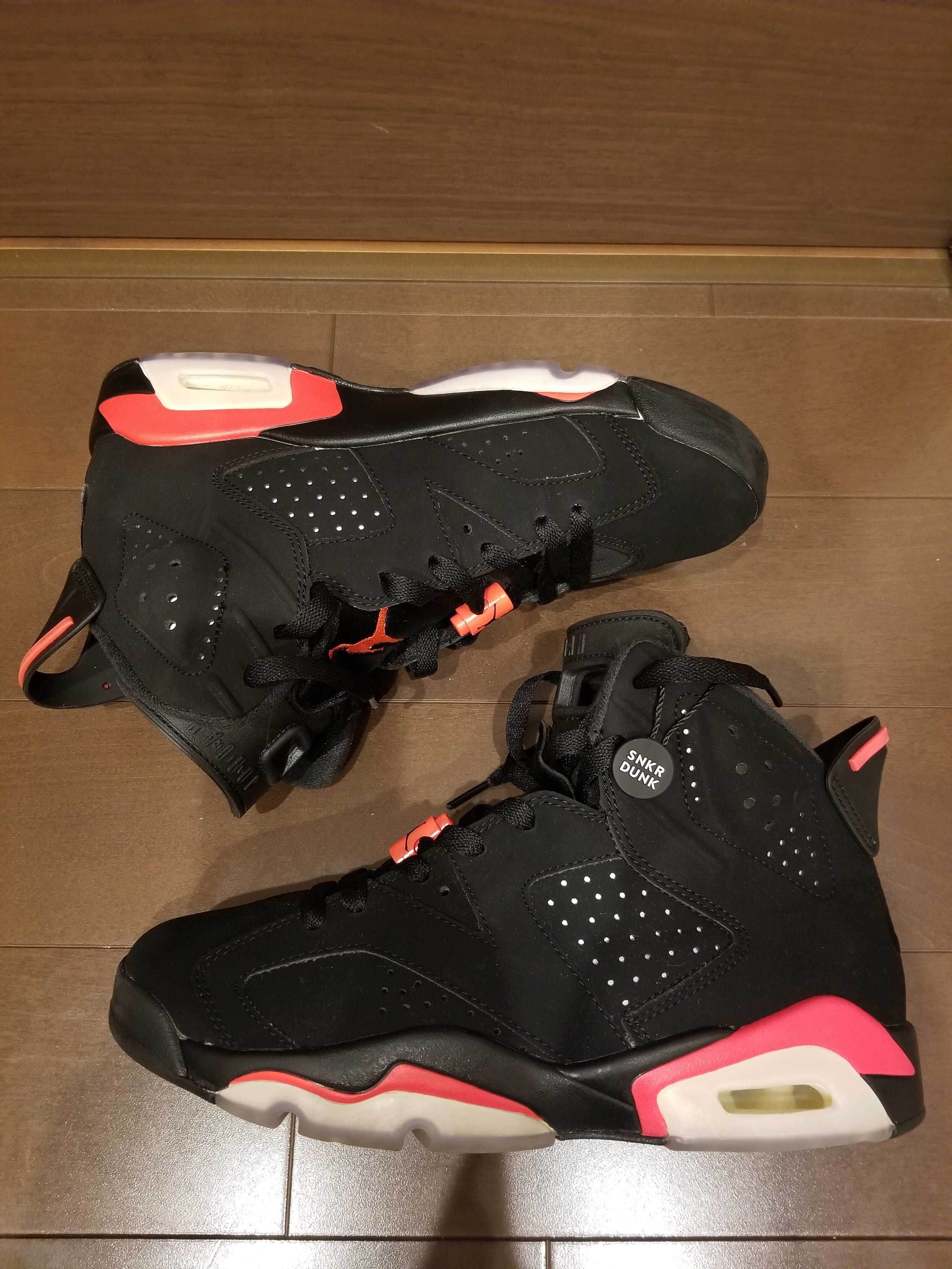 Nike Air Jordan 6 Retro OG "Black/Infrared"