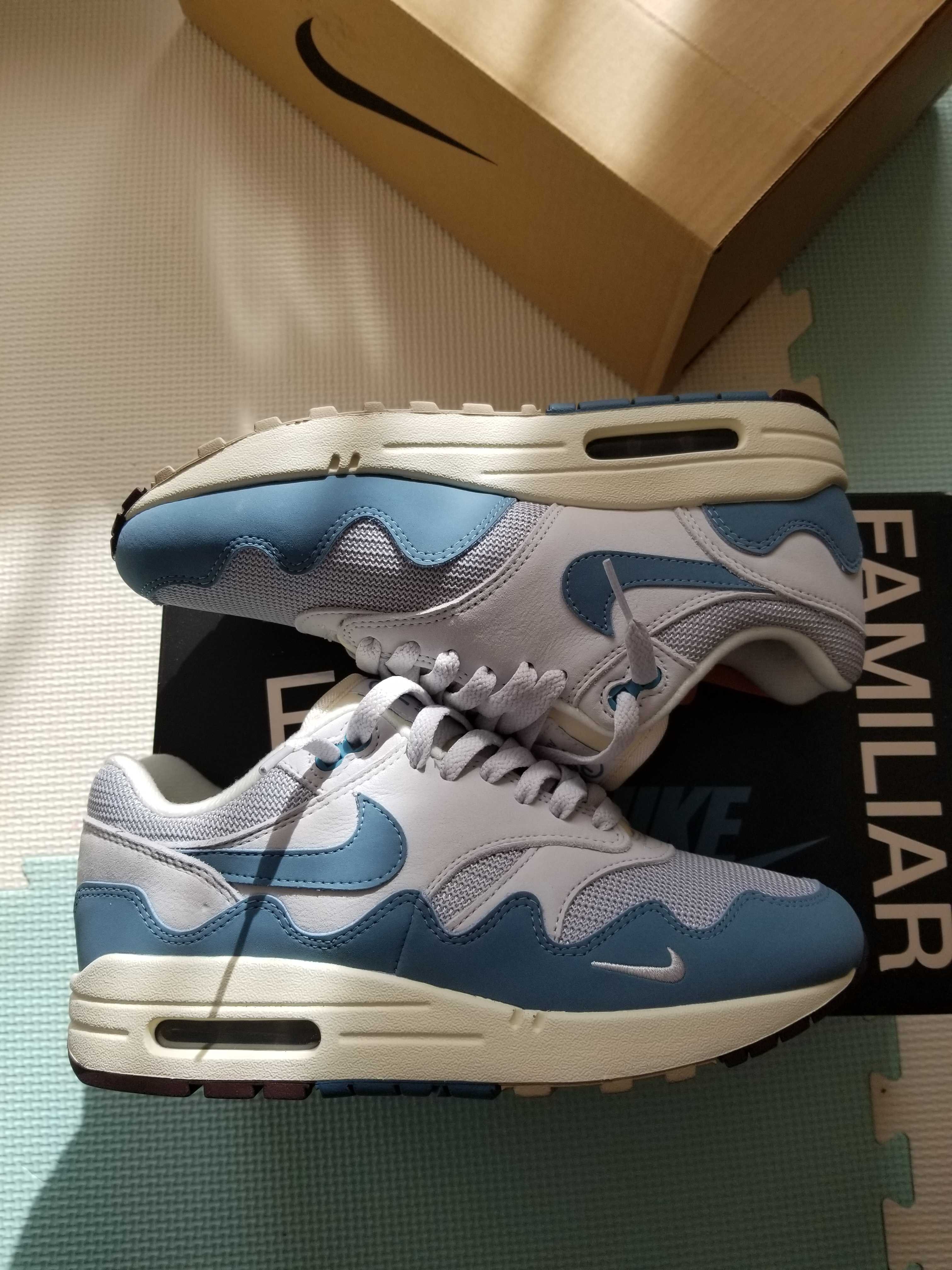 Patta × Nike Air Max 1 "Noise Aqua"