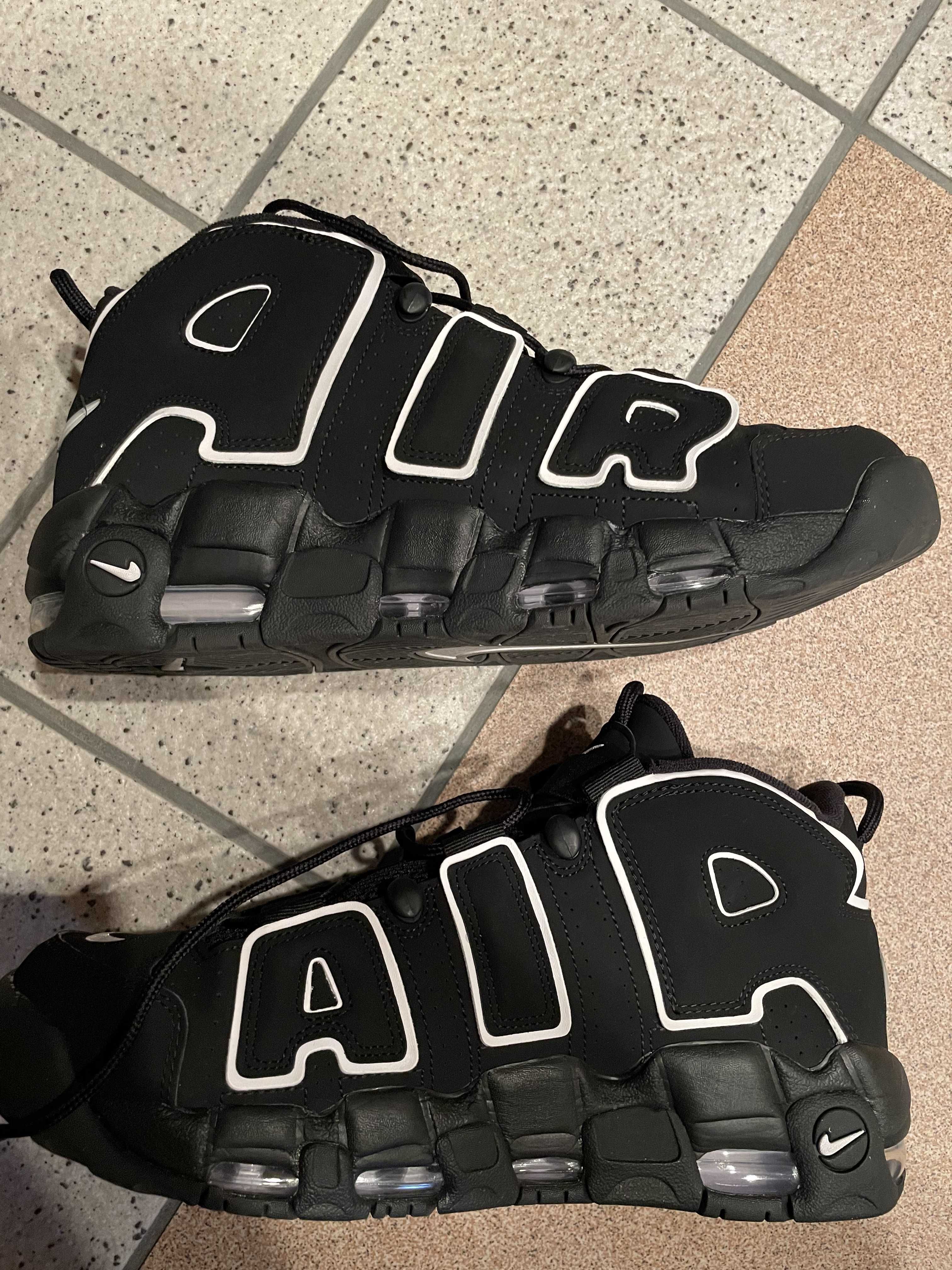 Nike Air More Uptempo "Black/White"(2020)