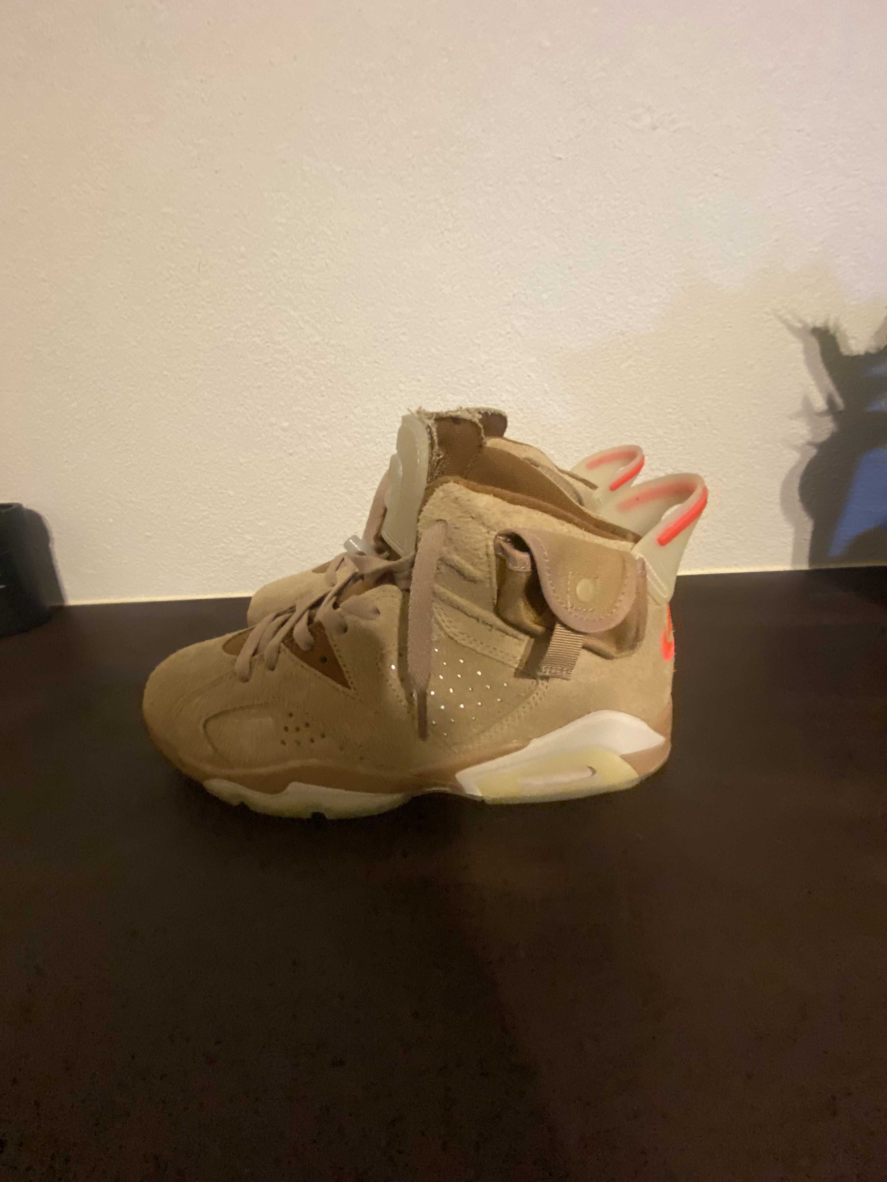 Travis Scott × Nike Air Jordan 6 "British Khaki"