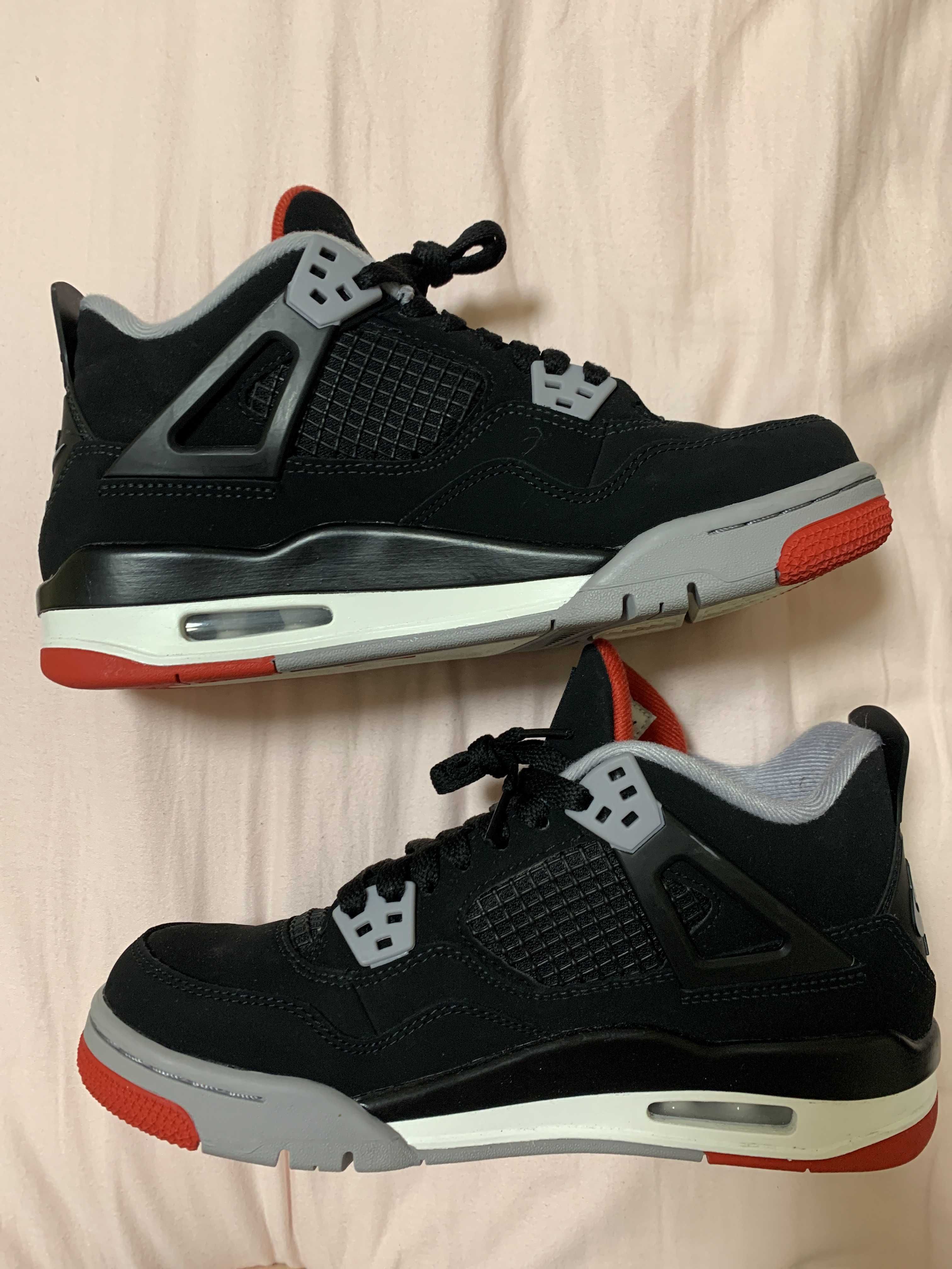 Nike GS Air Jordan 4 Retro "Bred" (2019)