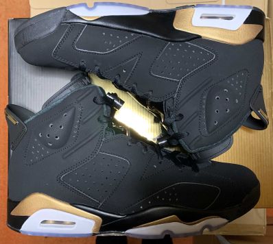 Nike Air Jordan 6 DMP "Black/Metallic Gold" (2020)