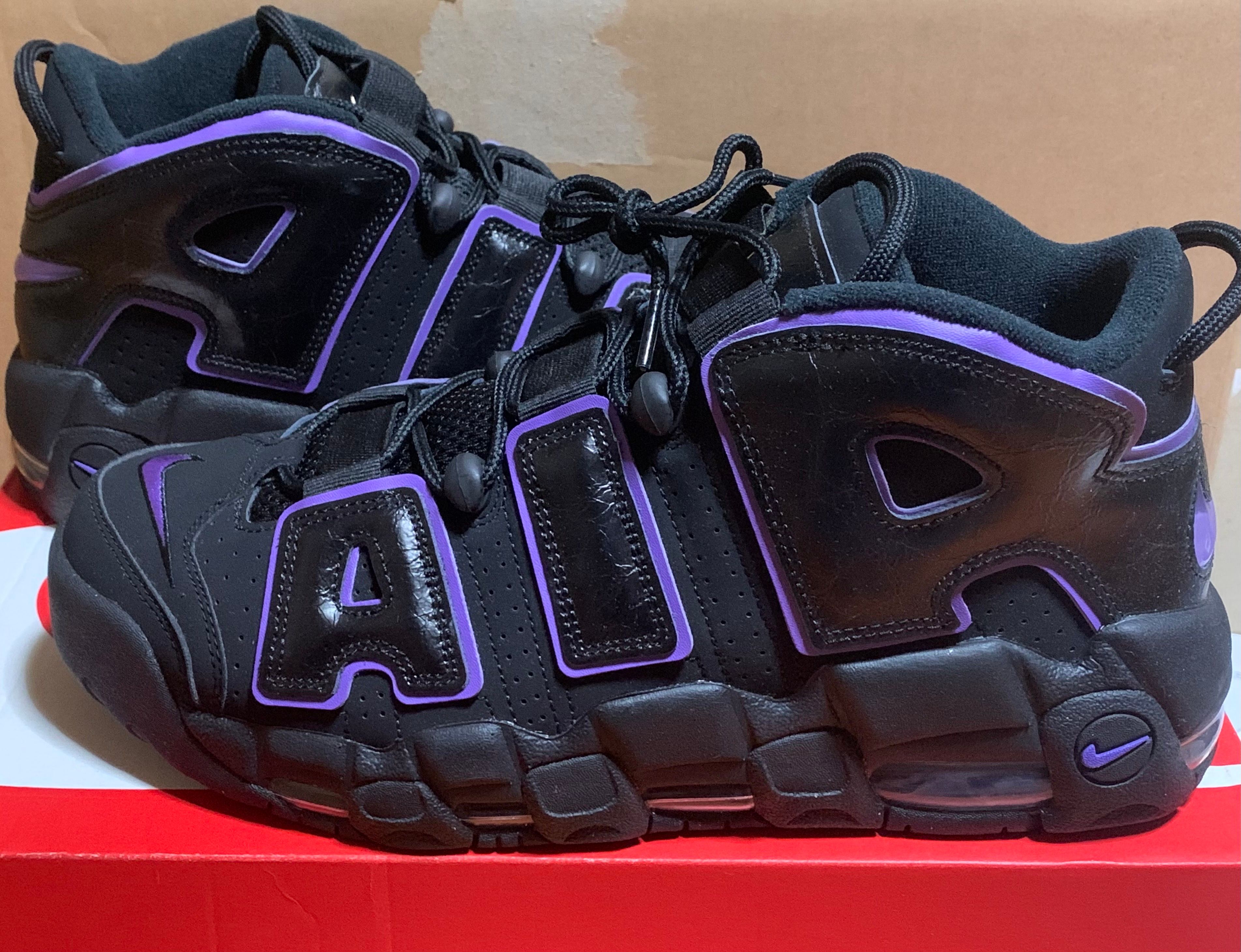 Nike Air More Uptempo "Black/Action Grape"