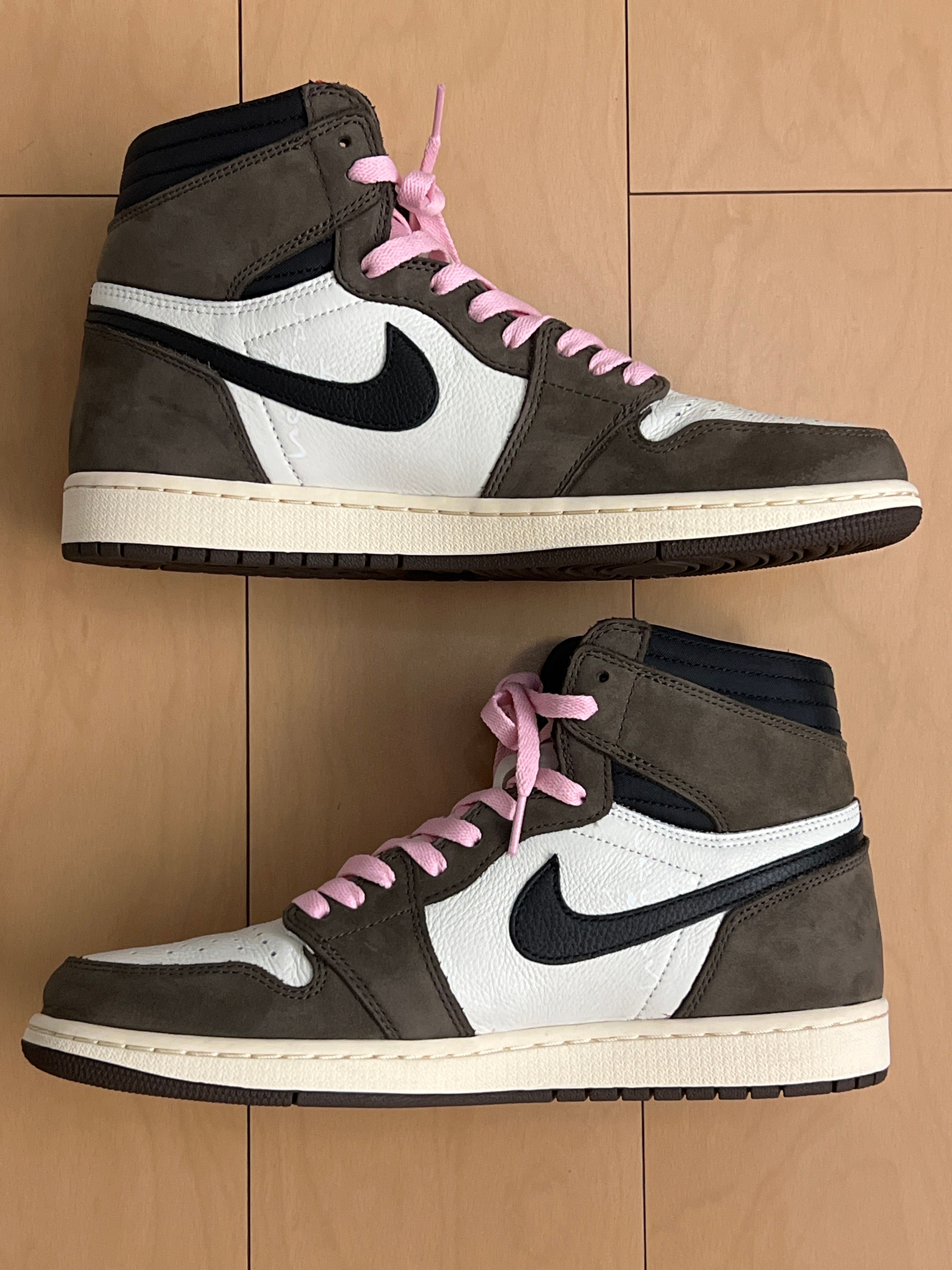 Travis Scott × Nike Air Jordan 1 Retro High OG TS SP "Sail/Dark Mocha"
