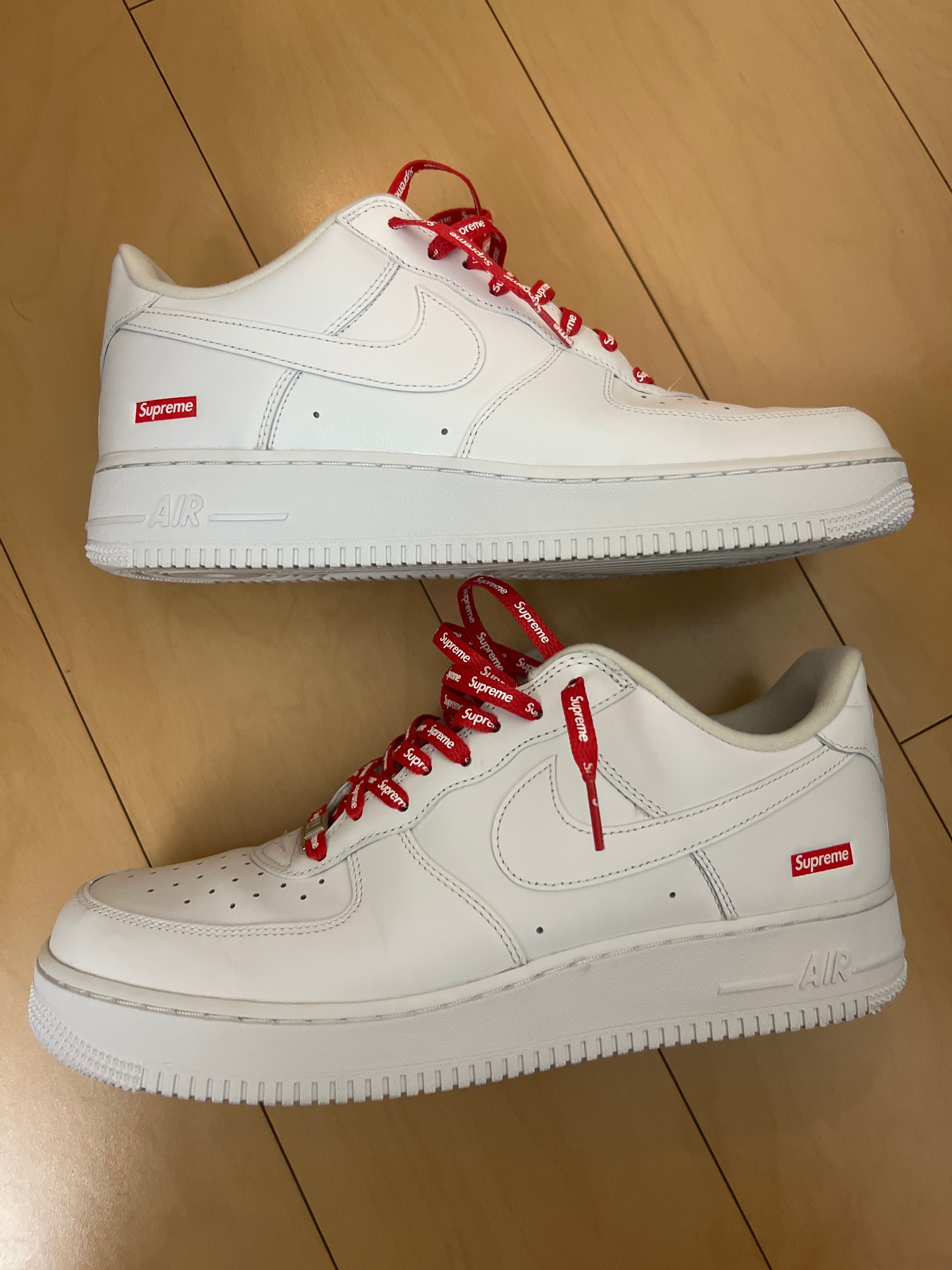 Supreme × Nike Air Force 1 Low "White"